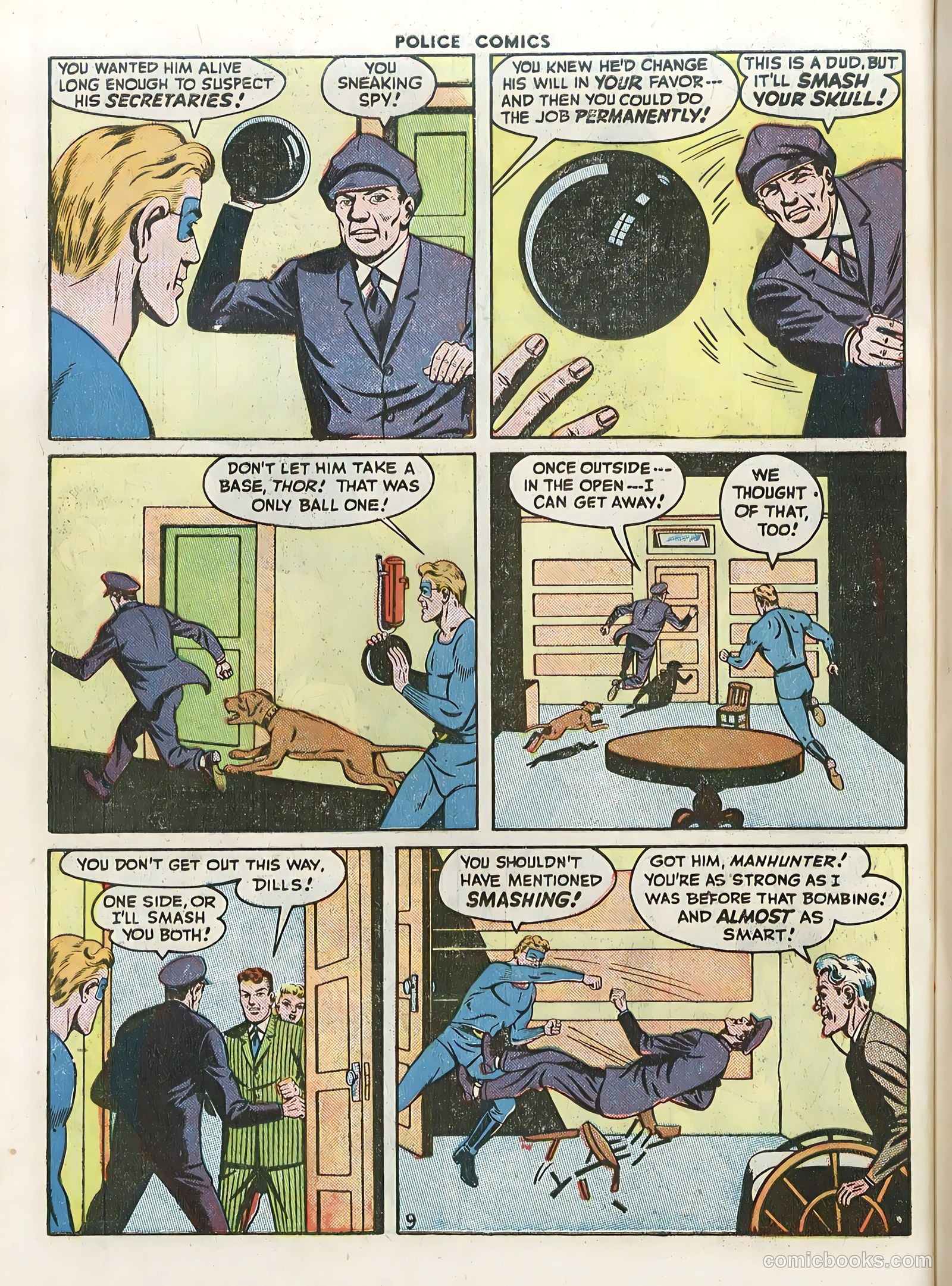 Police Comics #57 — page 46 of 60