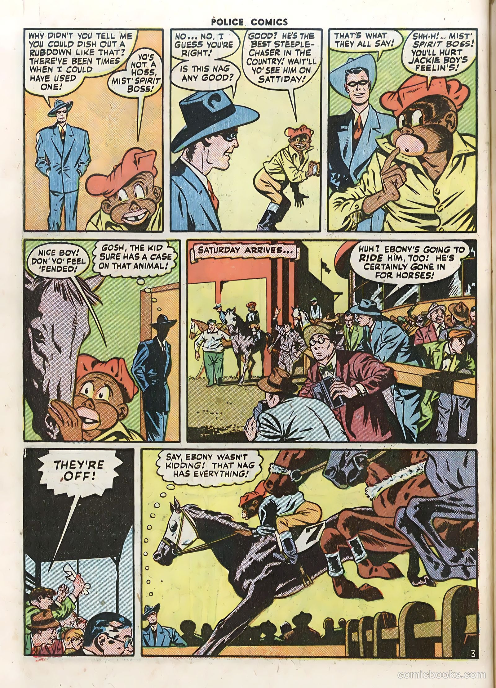 Police Comics #57 — page 54 of 60