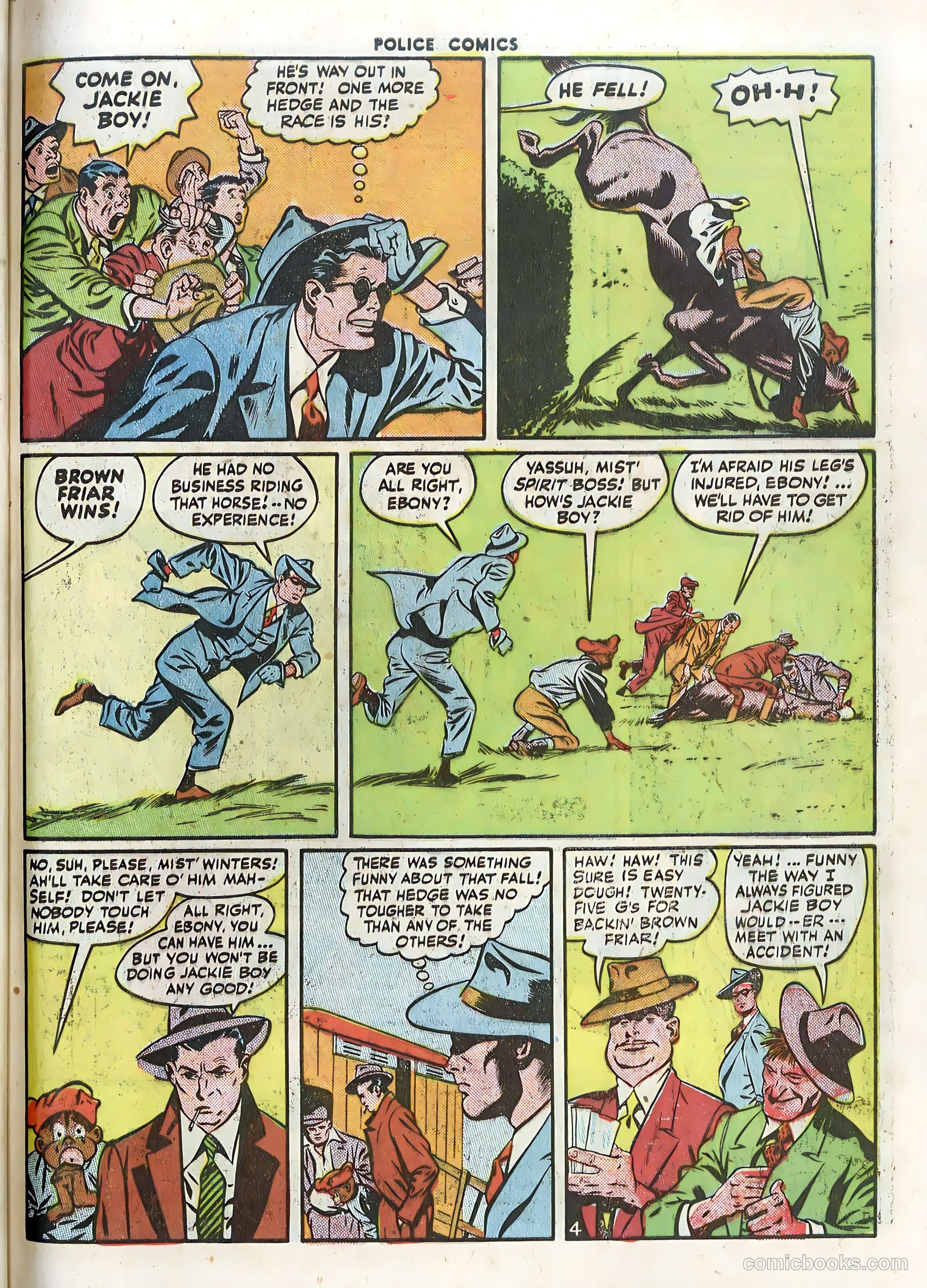 Police Comics #57 — page 55 of 60