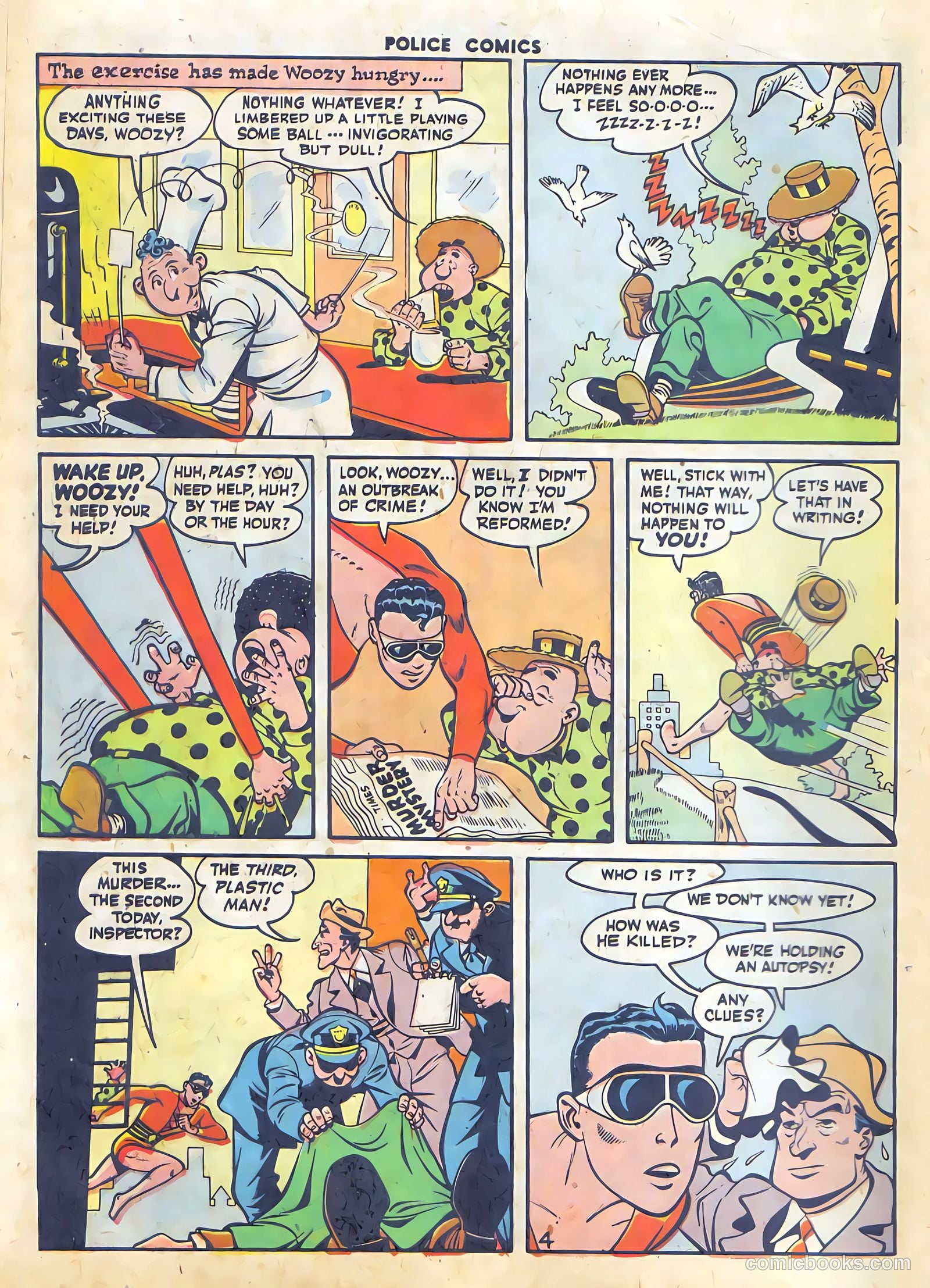 Police Comics #58 — page 6 of 60