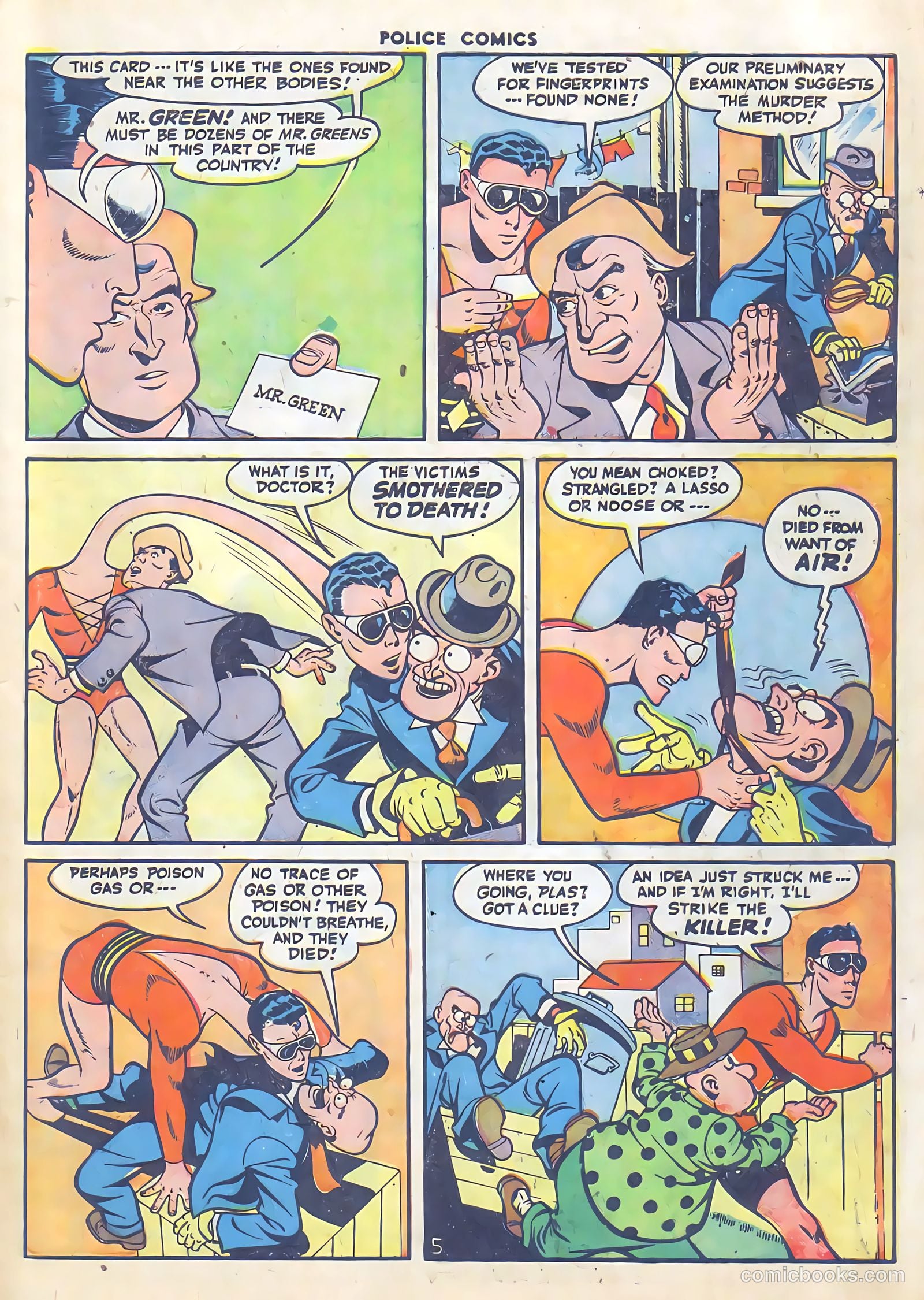 Police Comics #58 — page 7 of 60