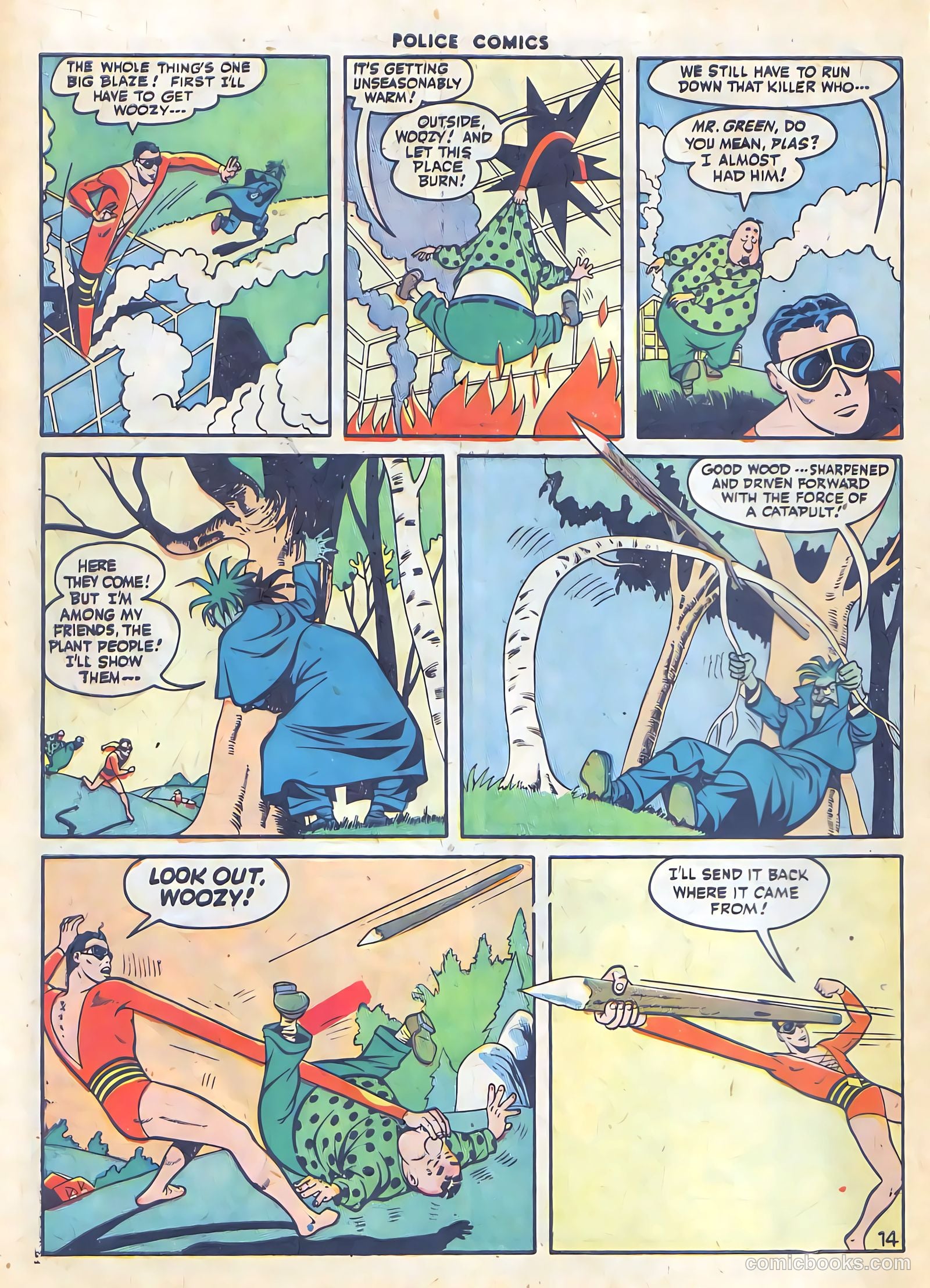 Police Comics #58 — page 16 of 60