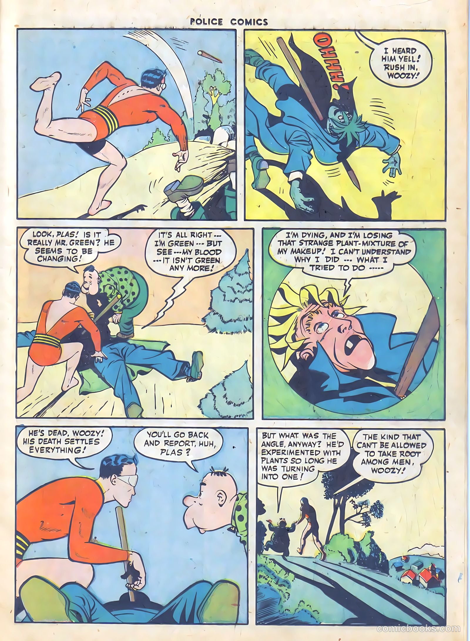Police Comics #58 — page 17 of 60