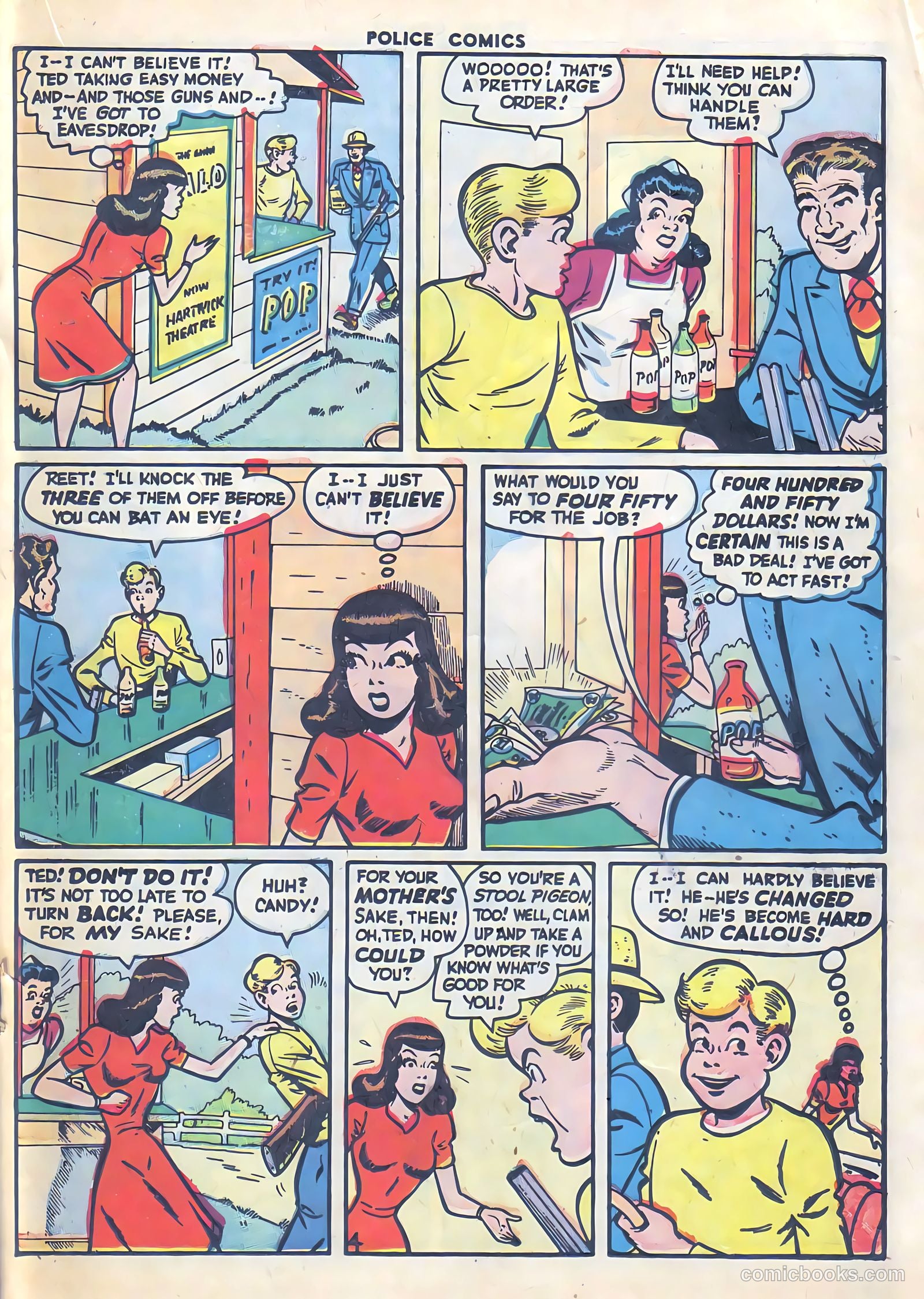 Police Comics #58 — page 33 of 60