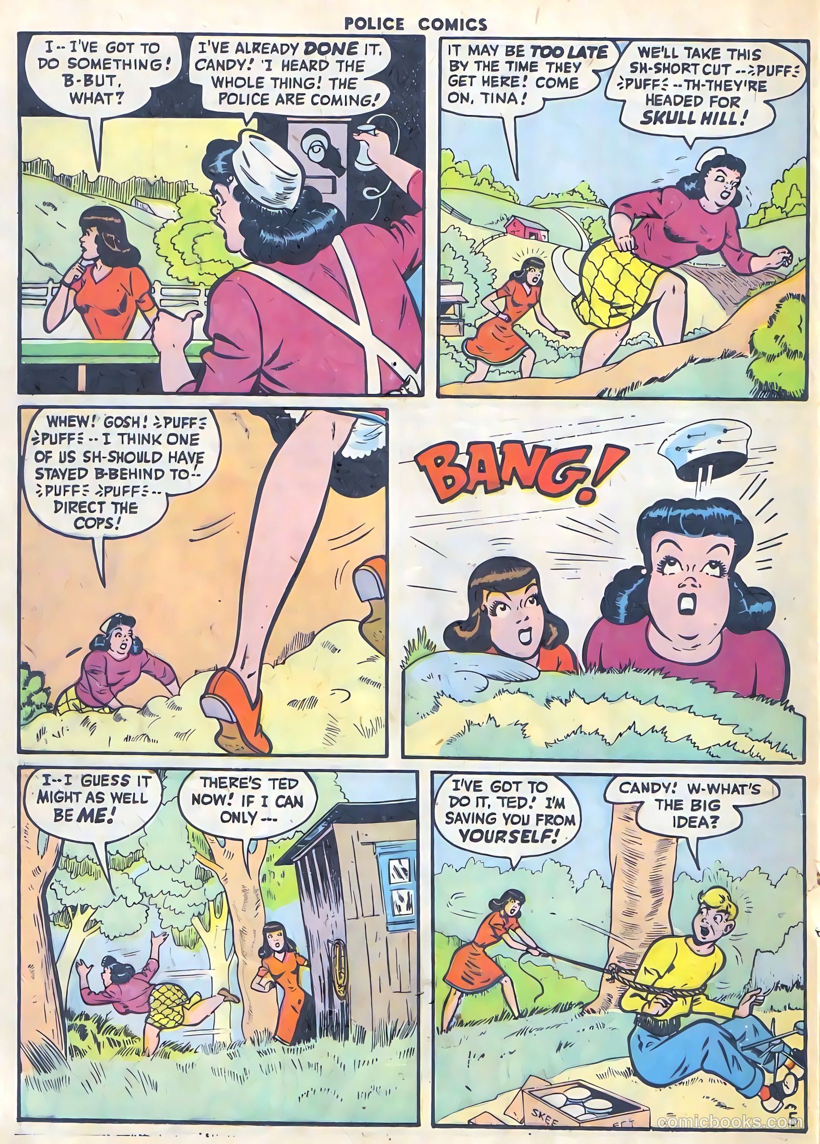 Police Comics #58 — page 34 of 60