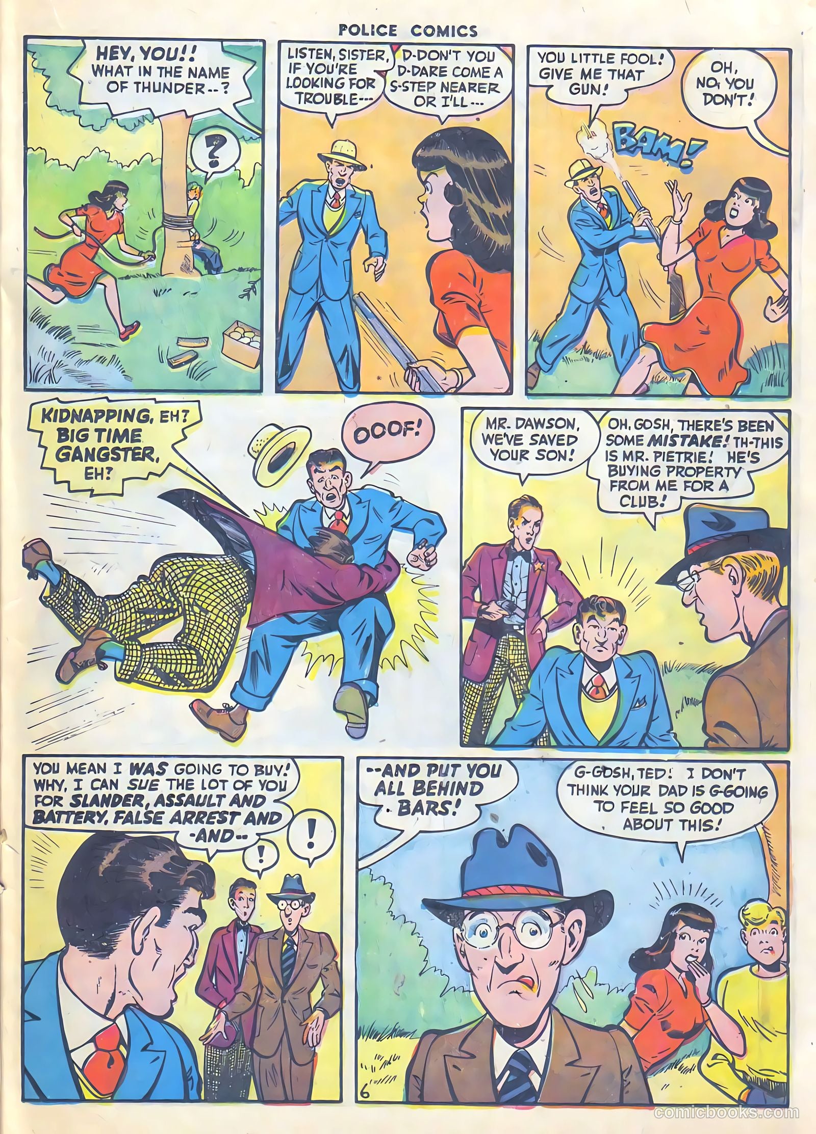 Police Comics #58 — page 35 of 60