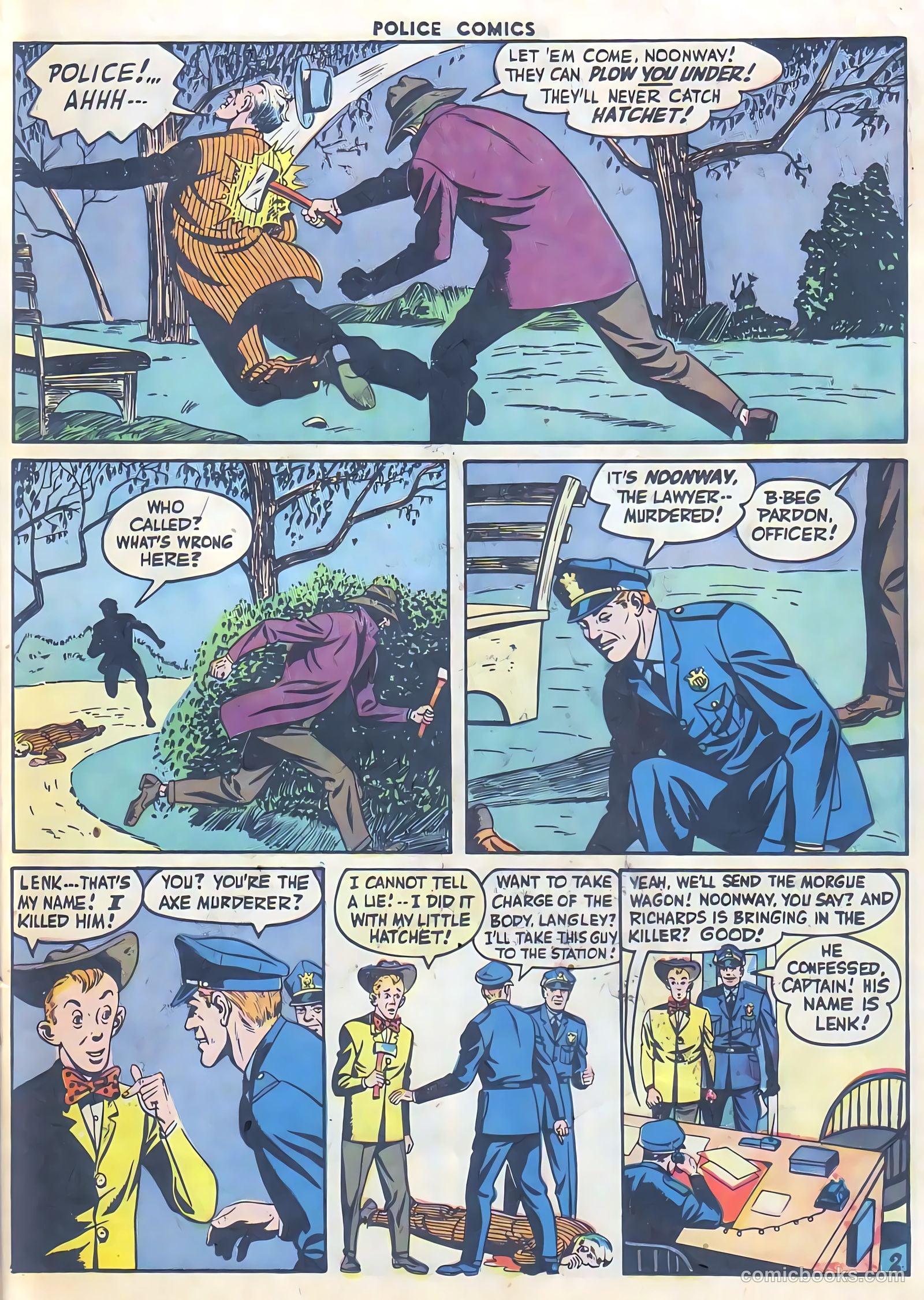 Police Comics #58 — page 39 of 60