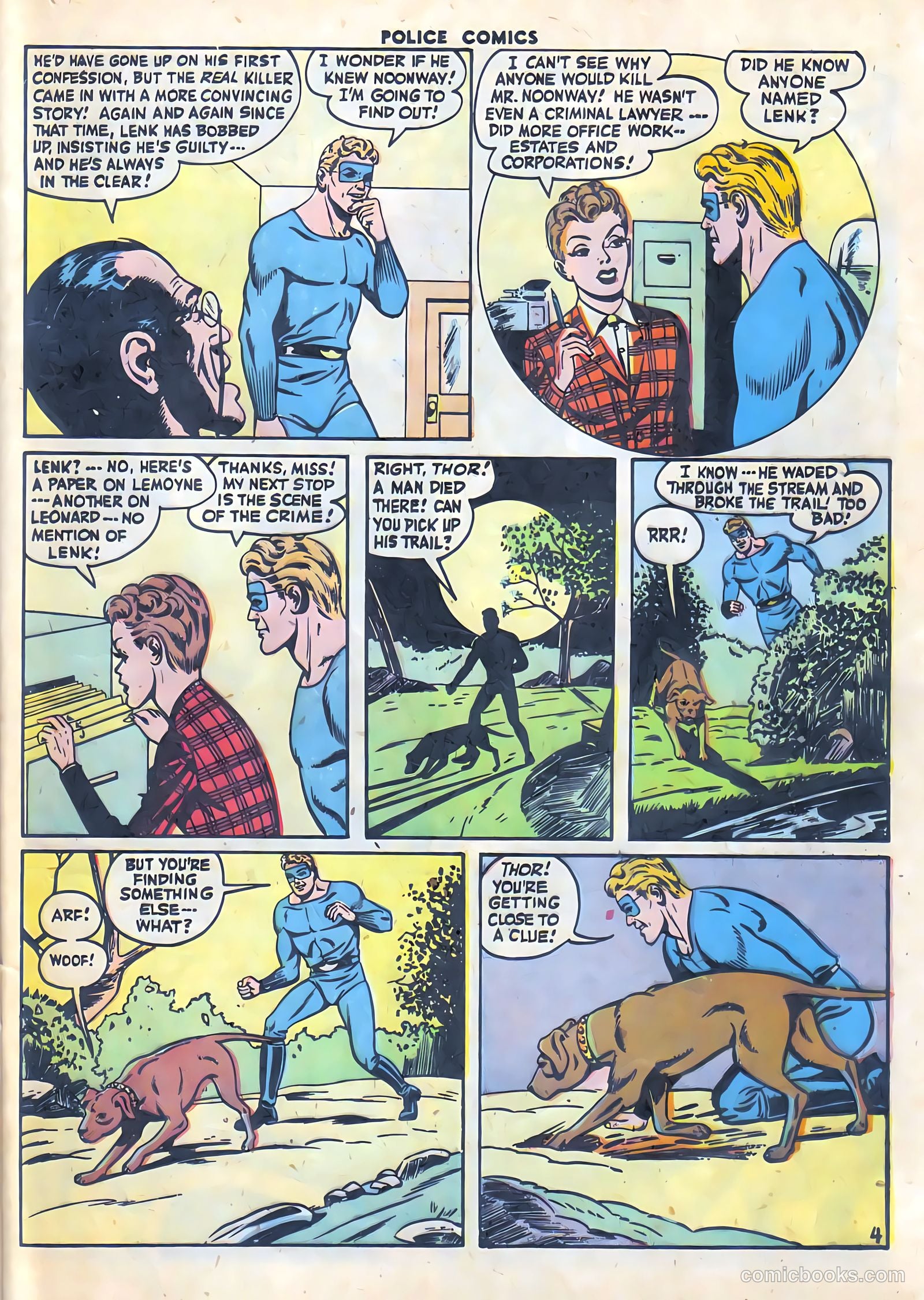 Police Comics #58 — page 41 of 60