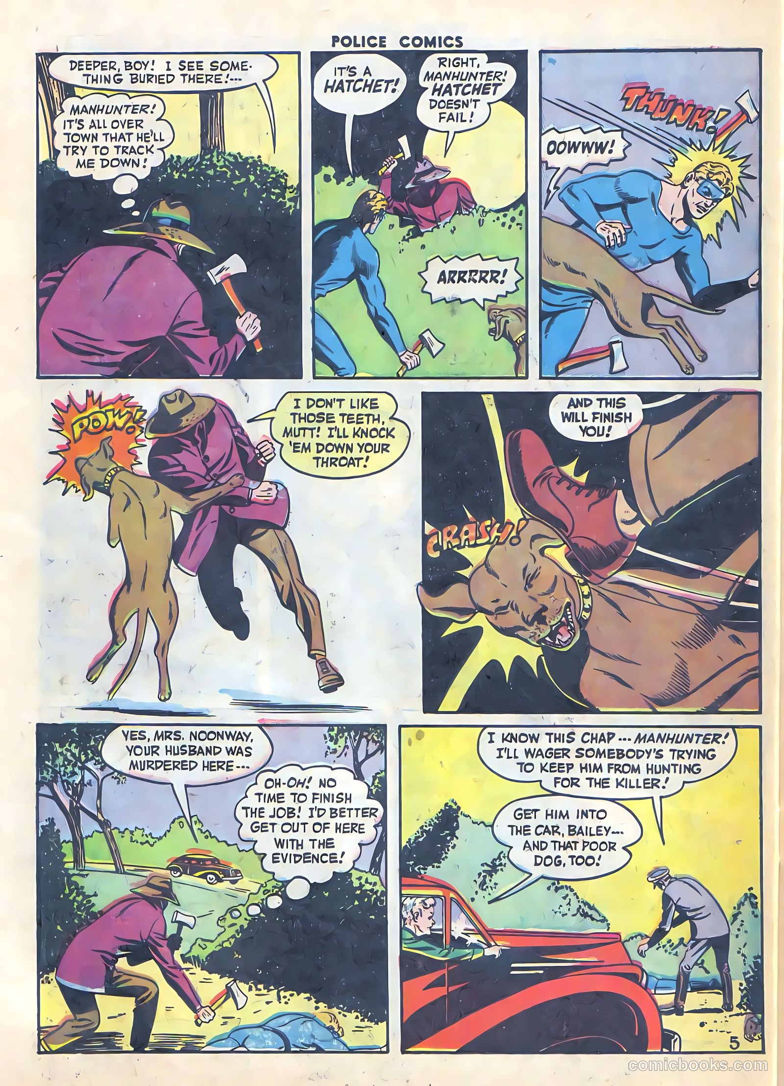 Police Comics #58 — page 42 of 60