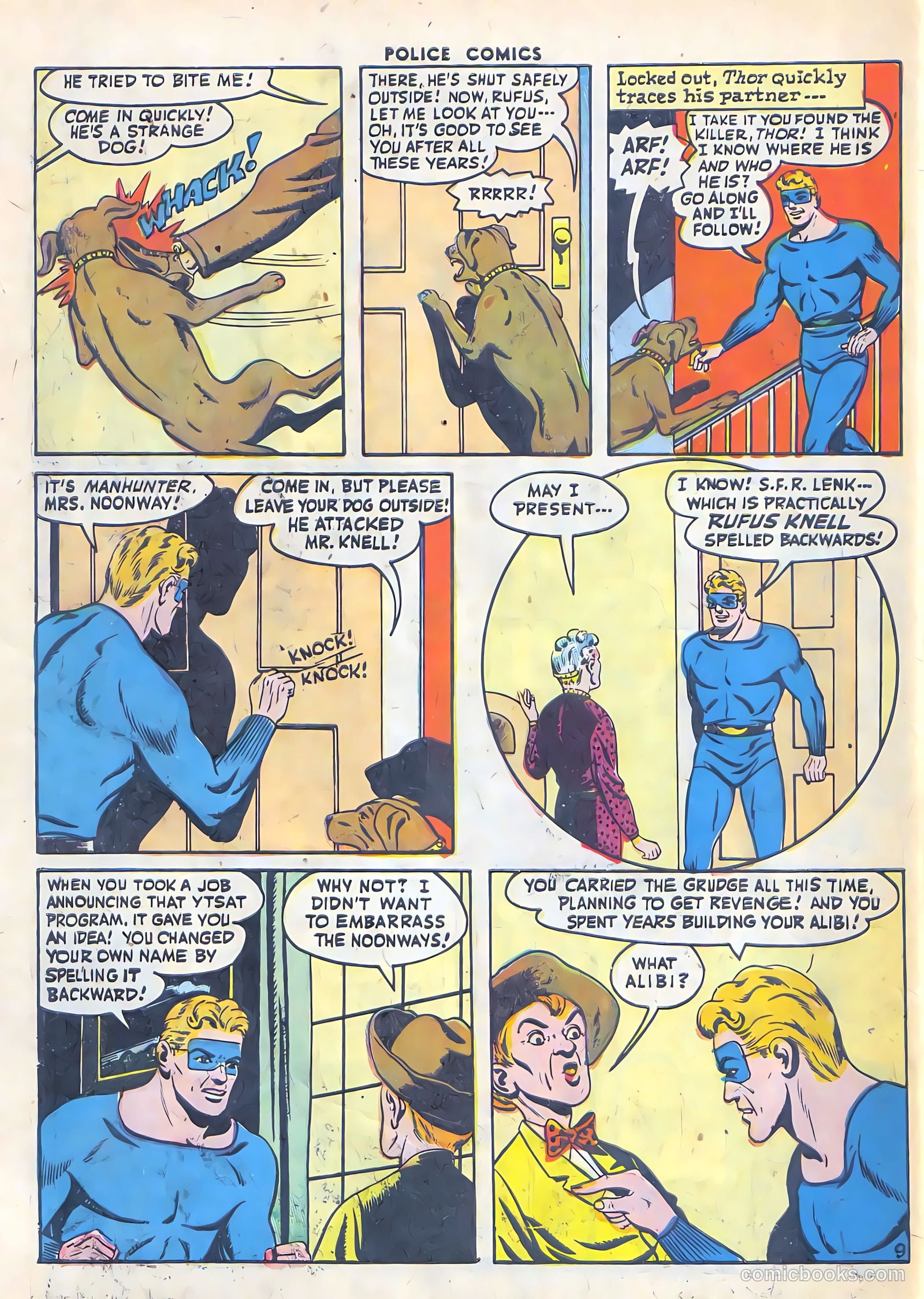 Police Comics #58 — page 46 of 60