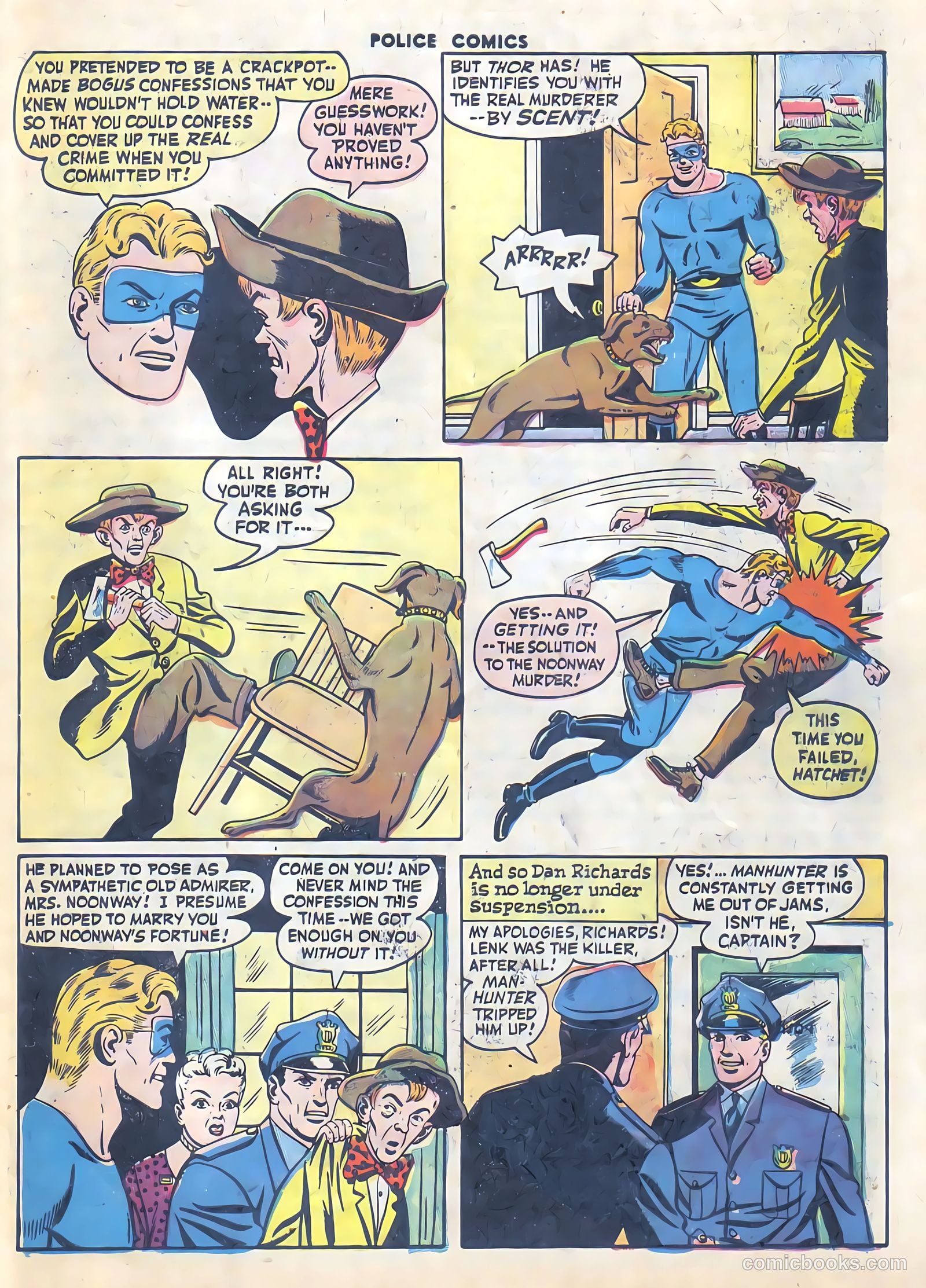 Police Comics #58 — page 47 of 60