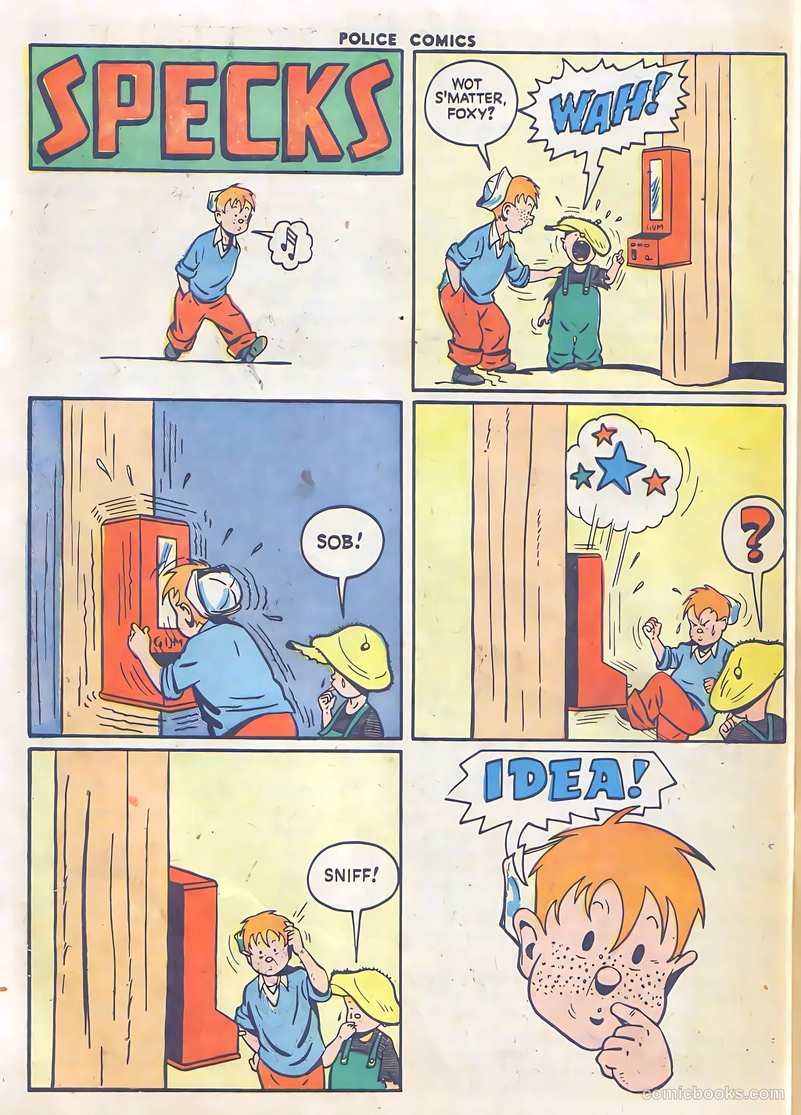 Police Comics #58 — page 50 of 60