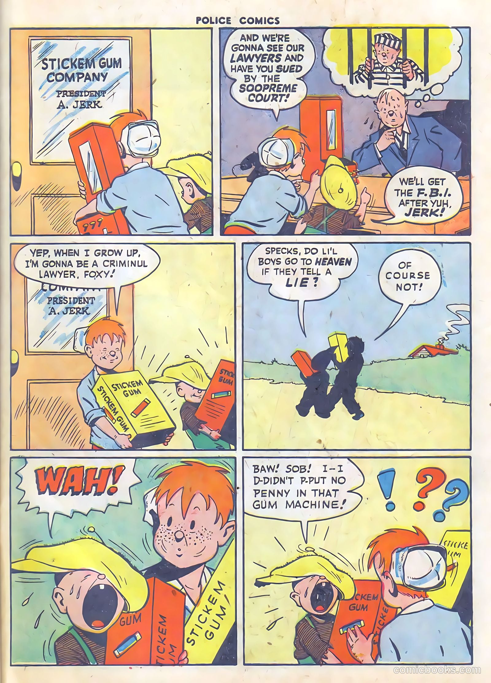 Police Comics #58 — page 51 of 60