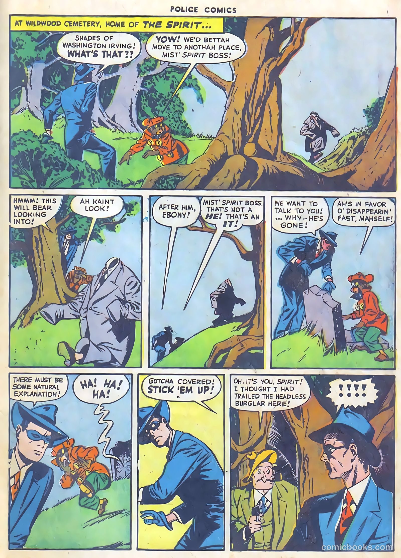 Police Comics #58 — page 53 of 60