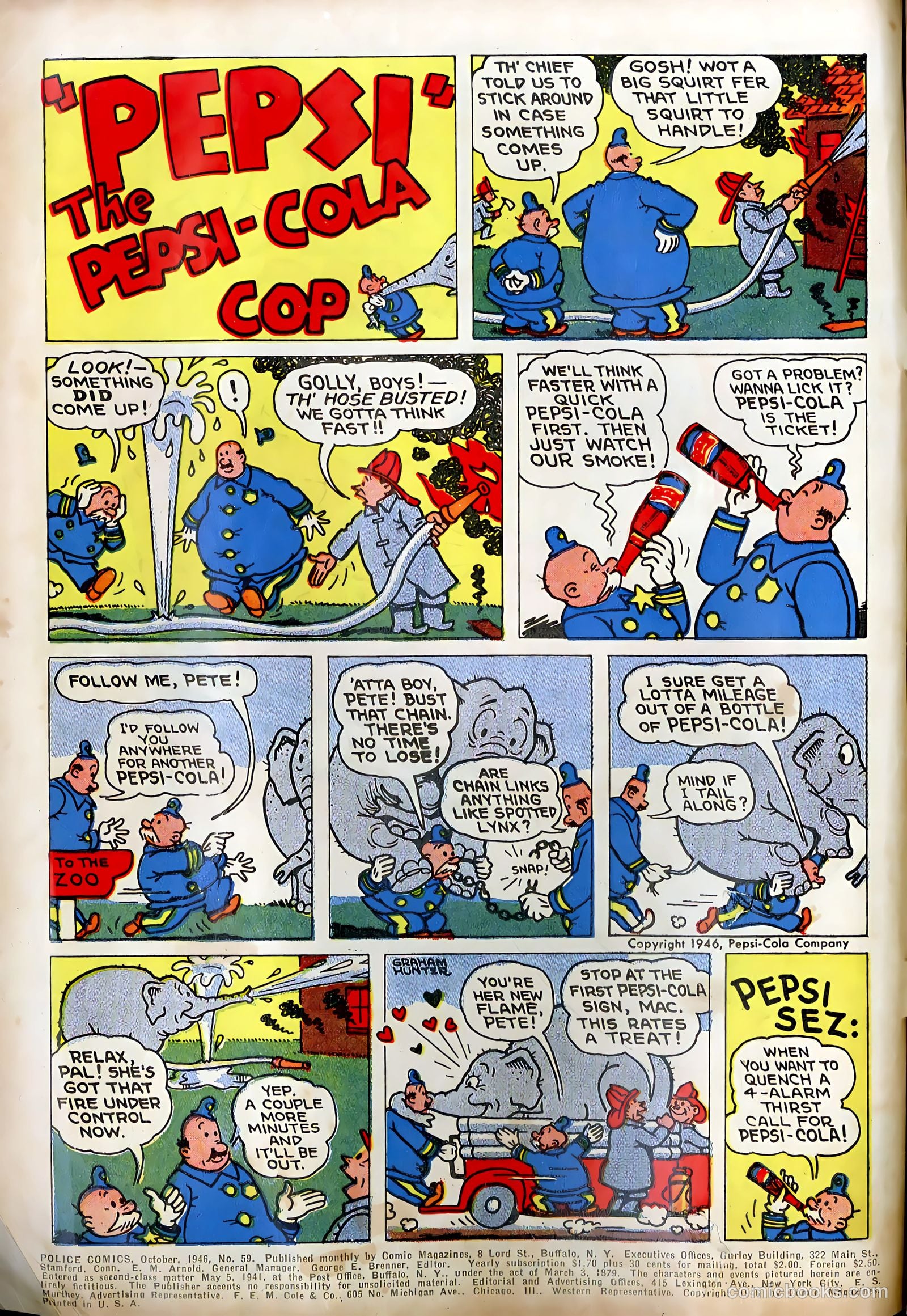 Police Comics #59 — page 2 of 60