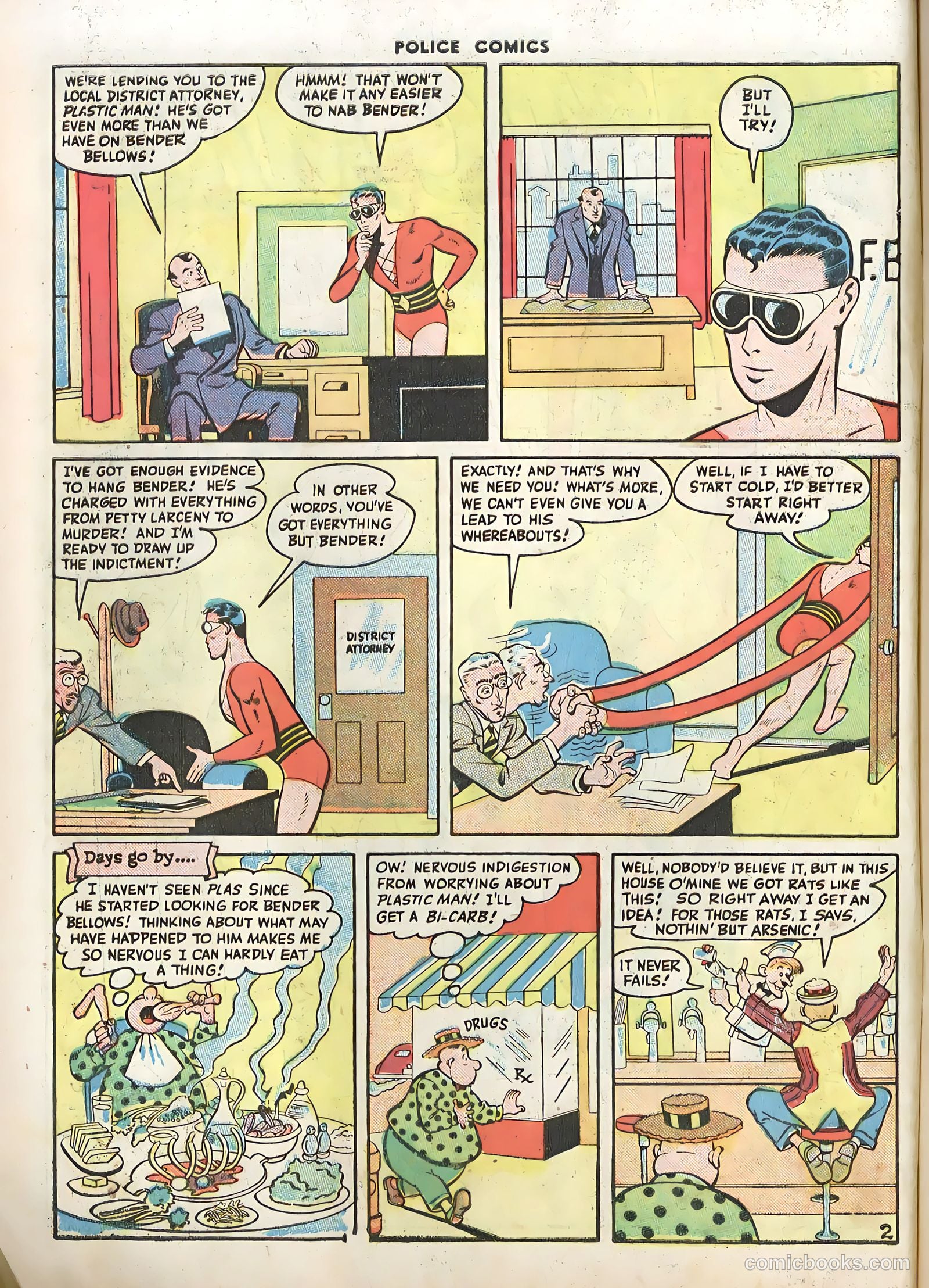 Police Comics #59 — page 4 of 60