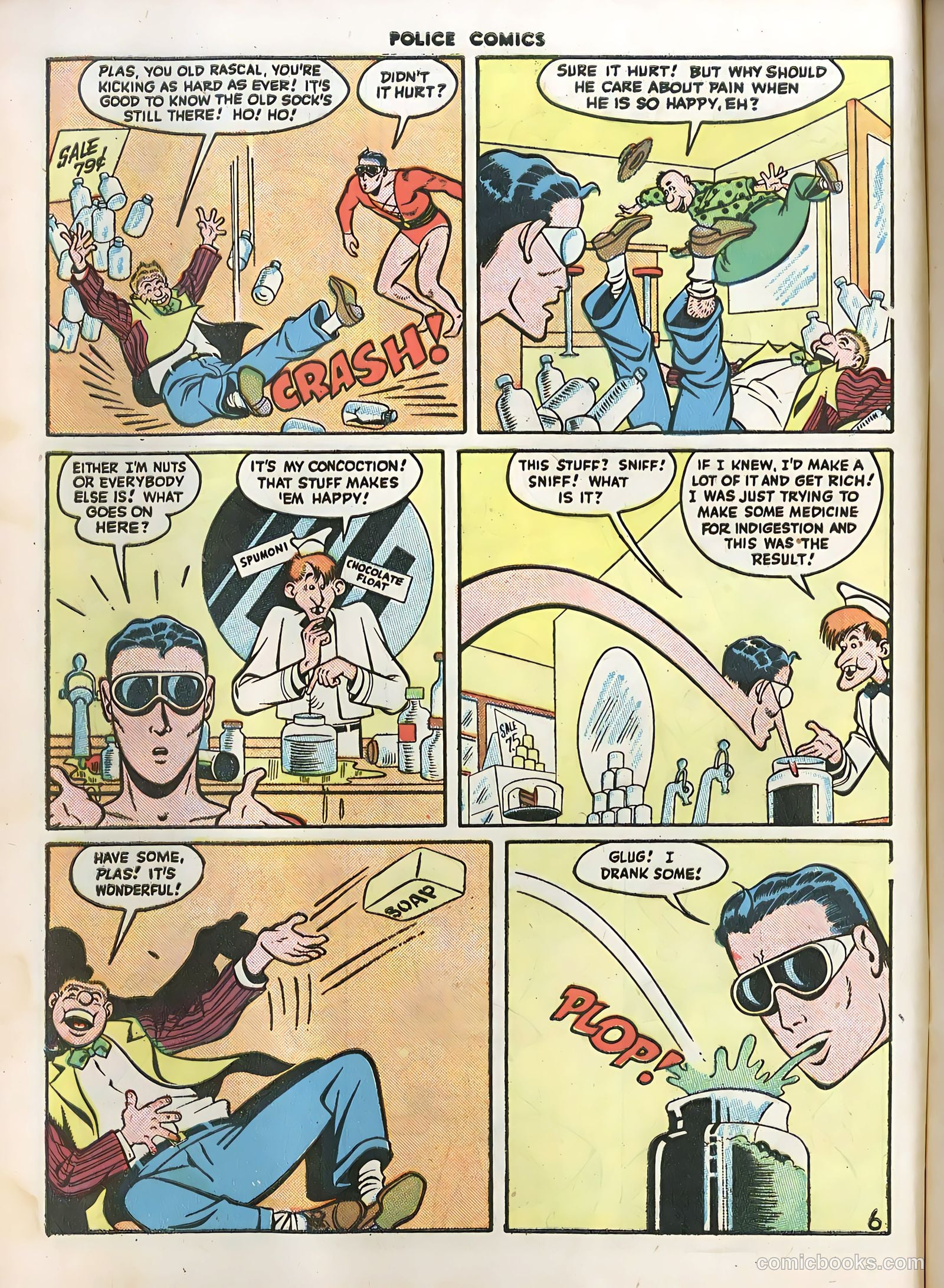 Police Comics #59 — page 8 of 60