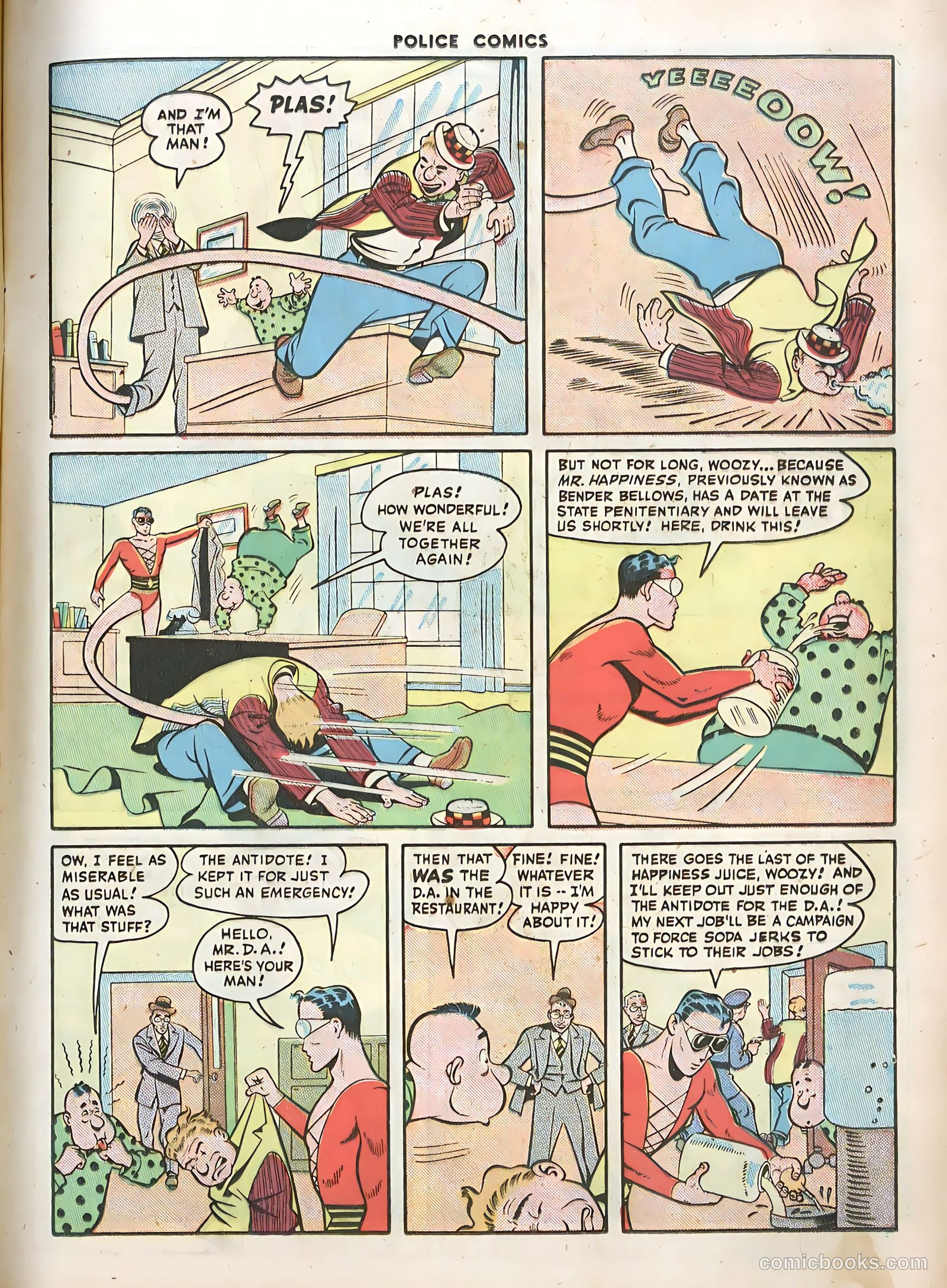 Police Comics #59 — page 17 of 60