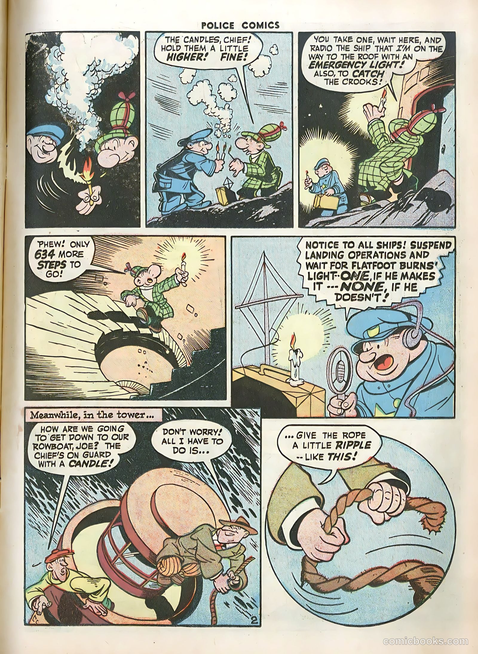 Police Comics #59 — page 19 of 60