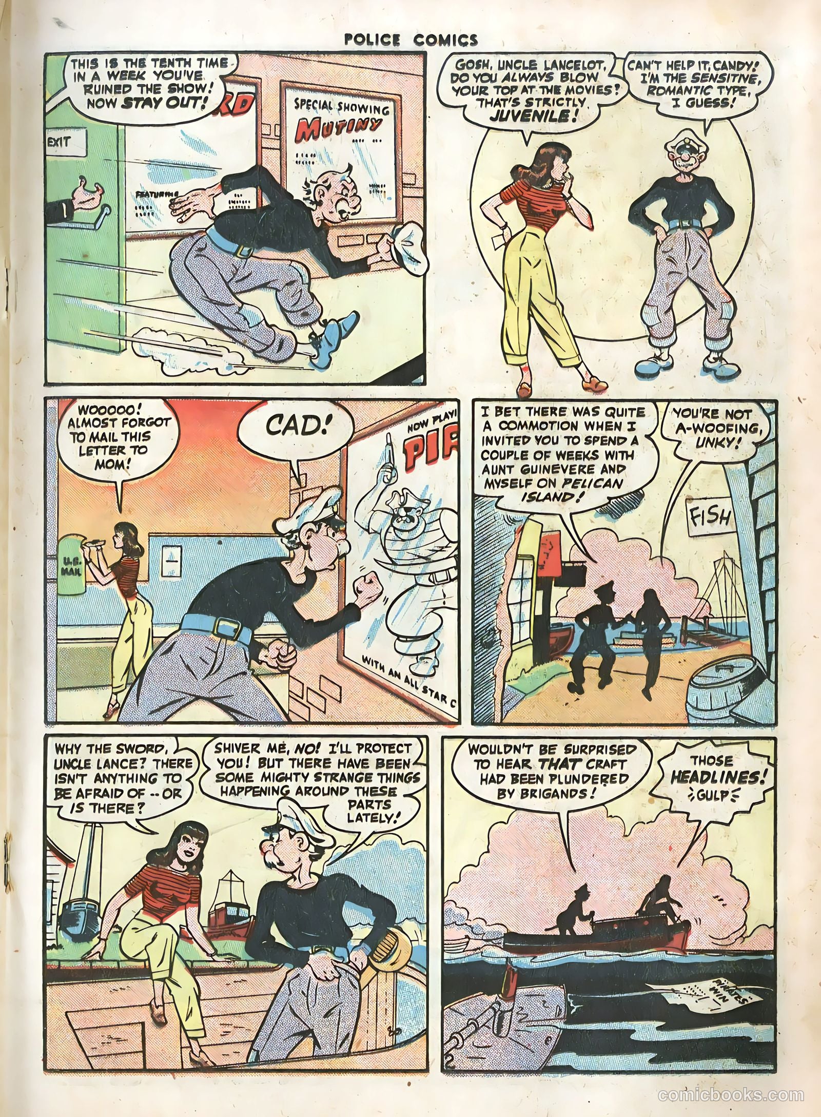 Police Comics #59 — page 31 of 60
