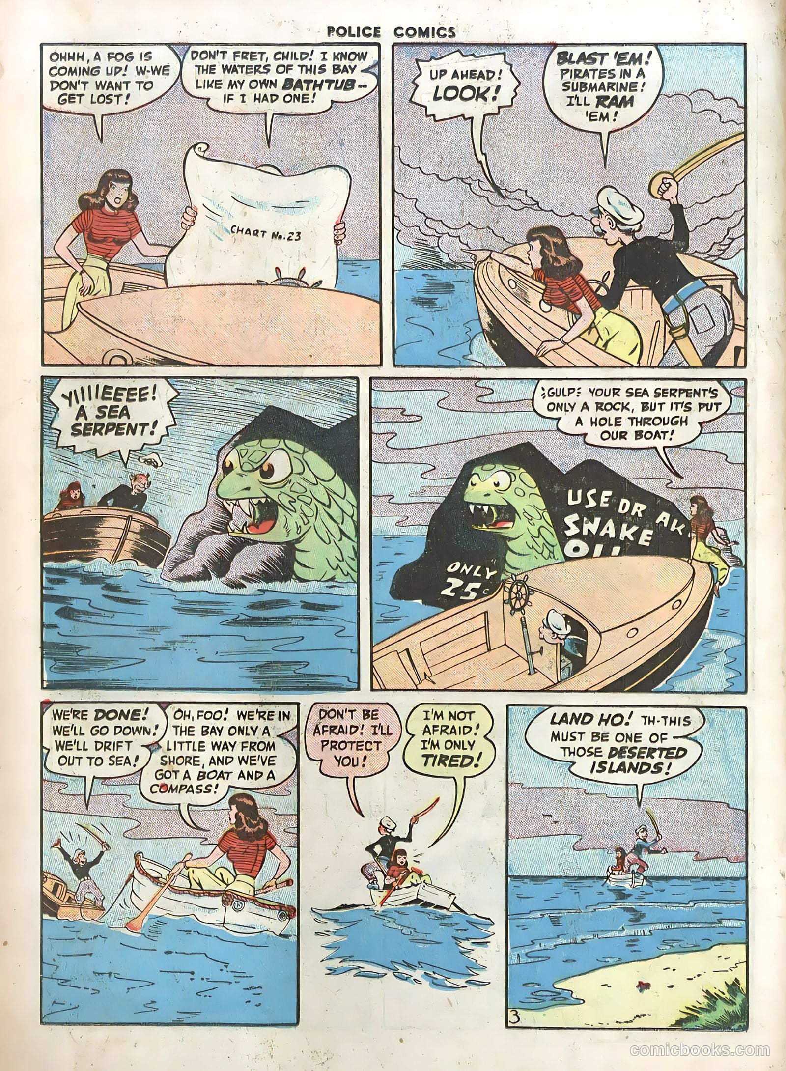 Police Comics #59 — page 32 of 60