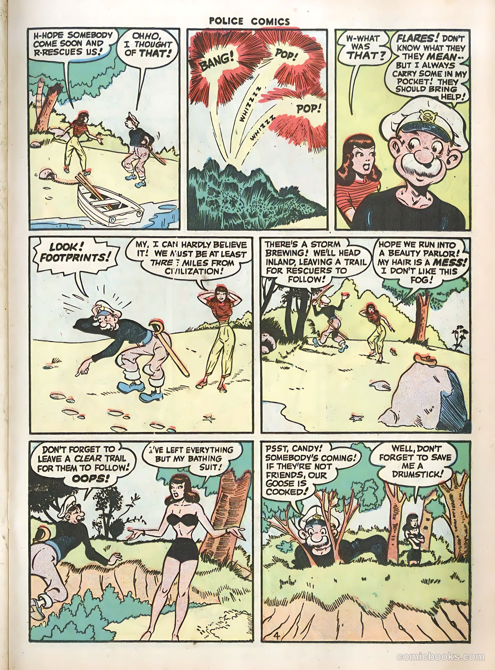 Police Comics #59 — page 33 of 60