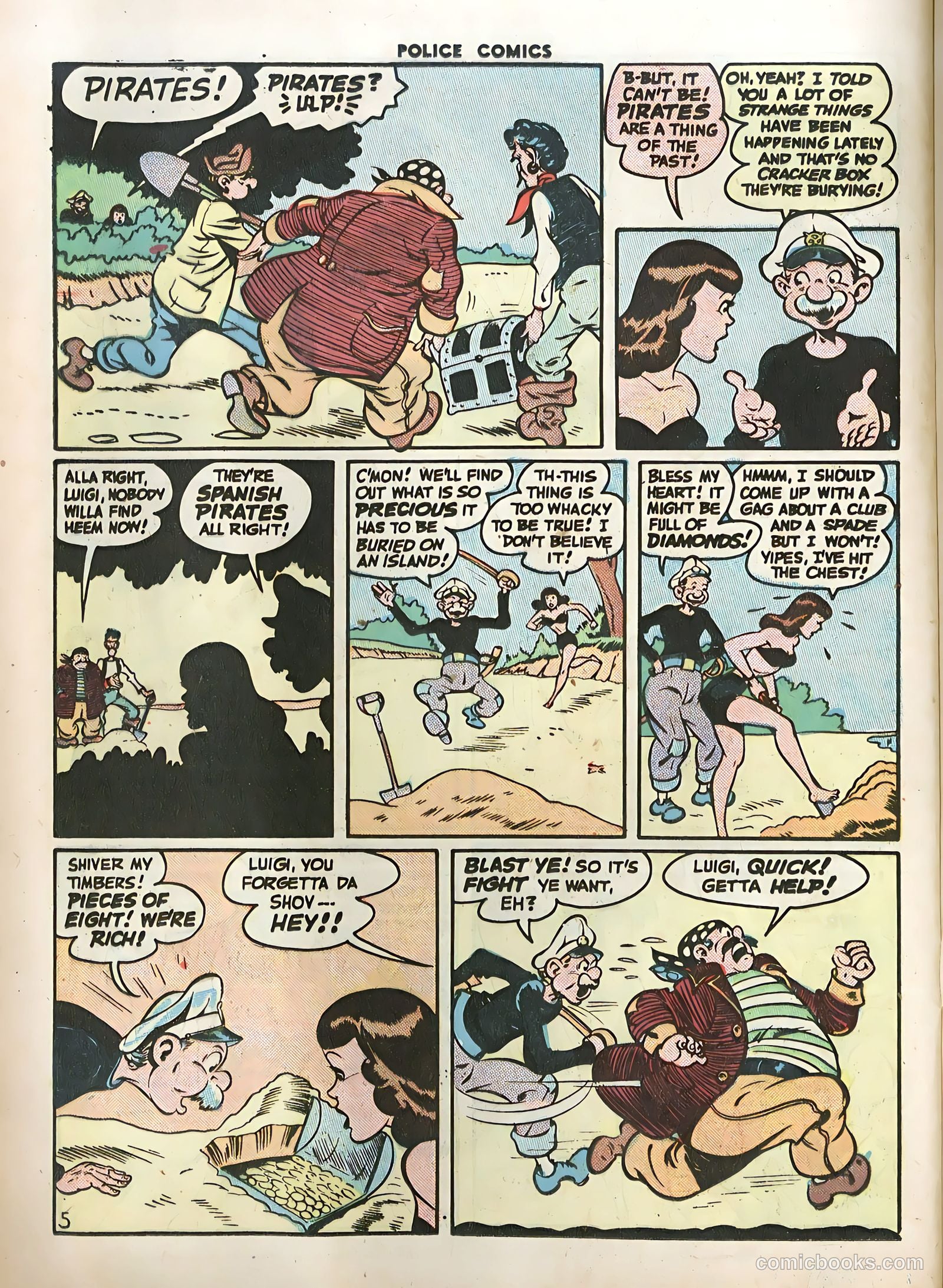 Police Comics #59 — page 34 of 60