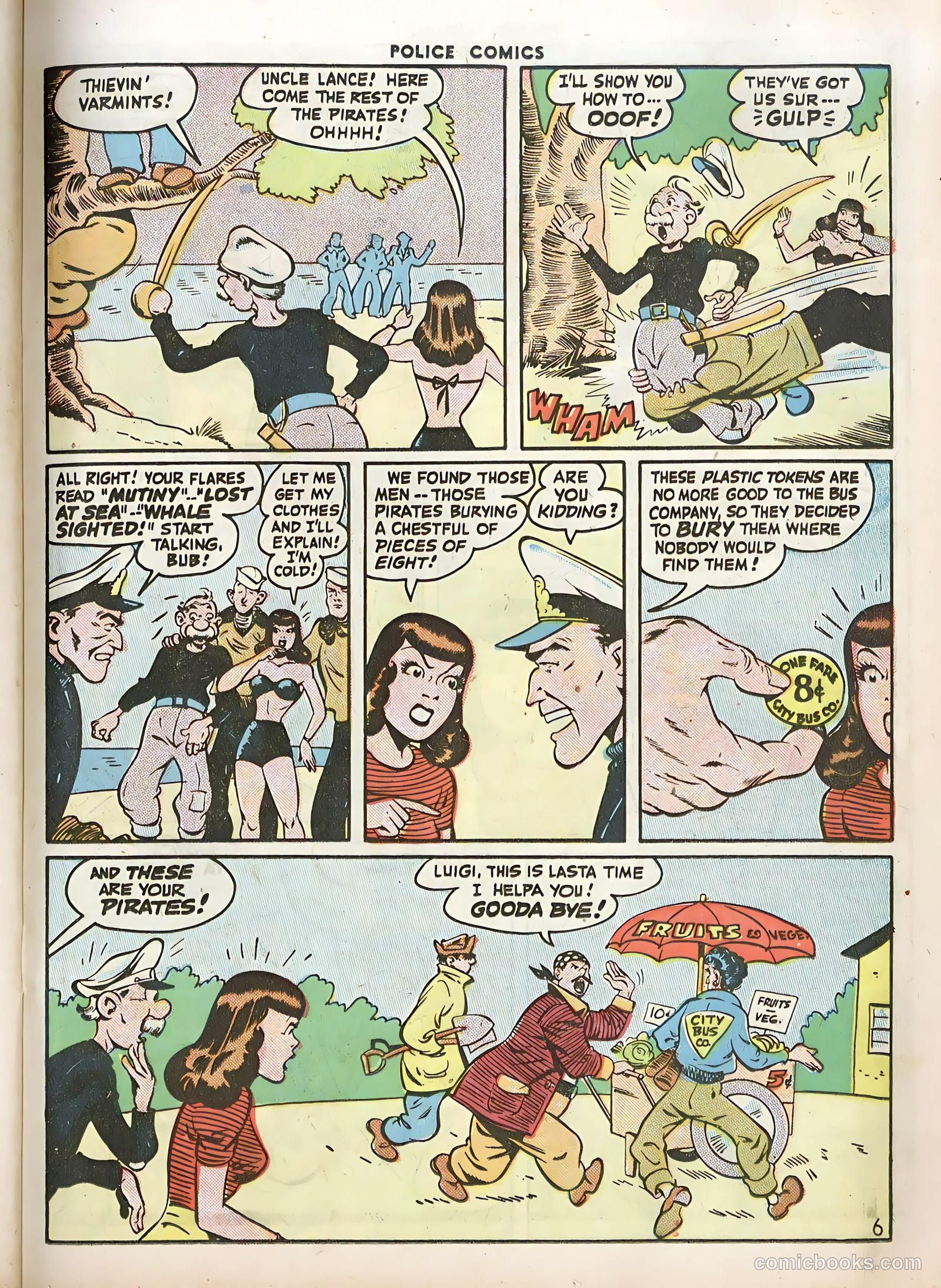 Police Comics #59 — page 35 of 60