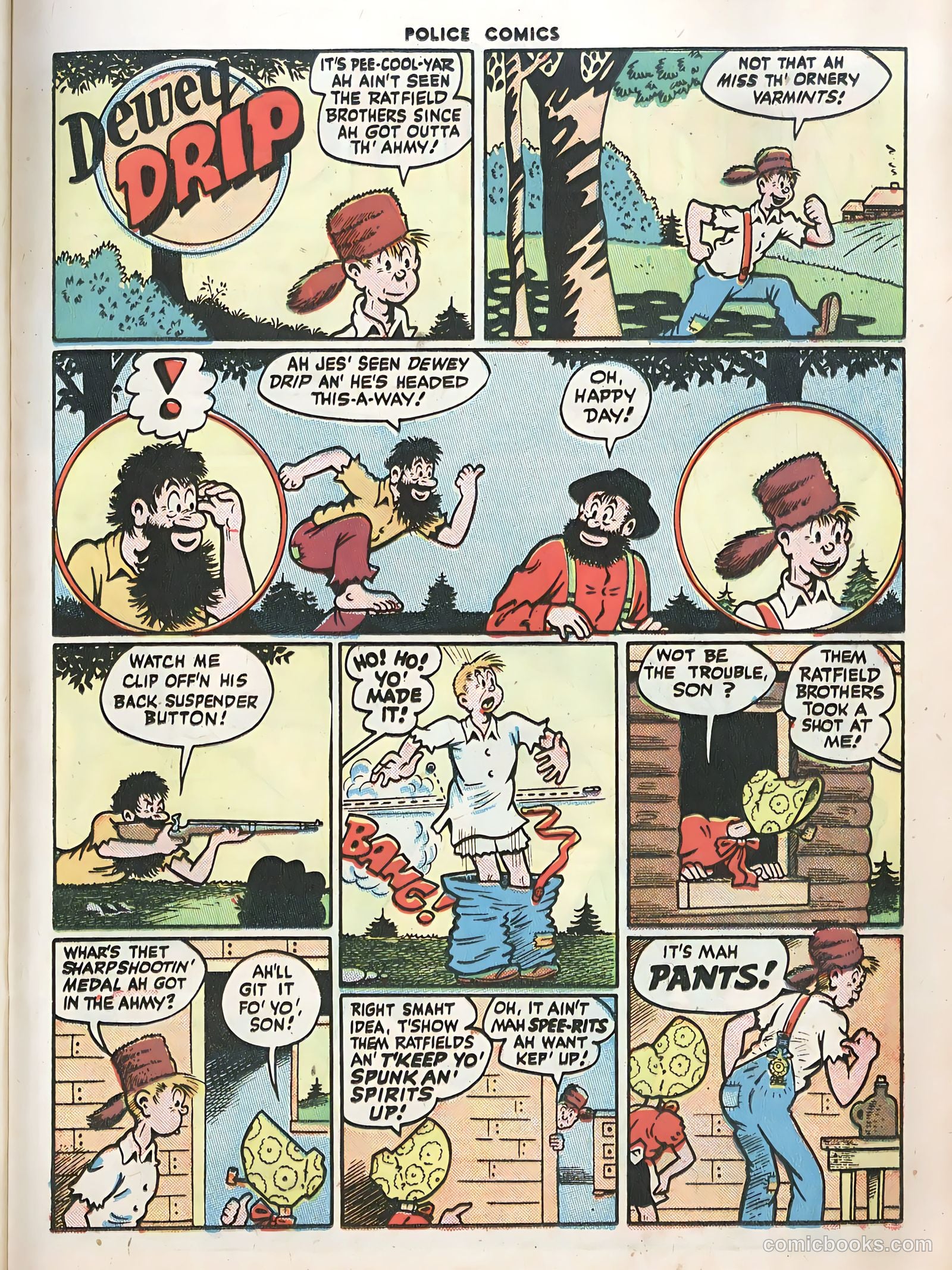 Police Comics #59 — page 37 of 60
