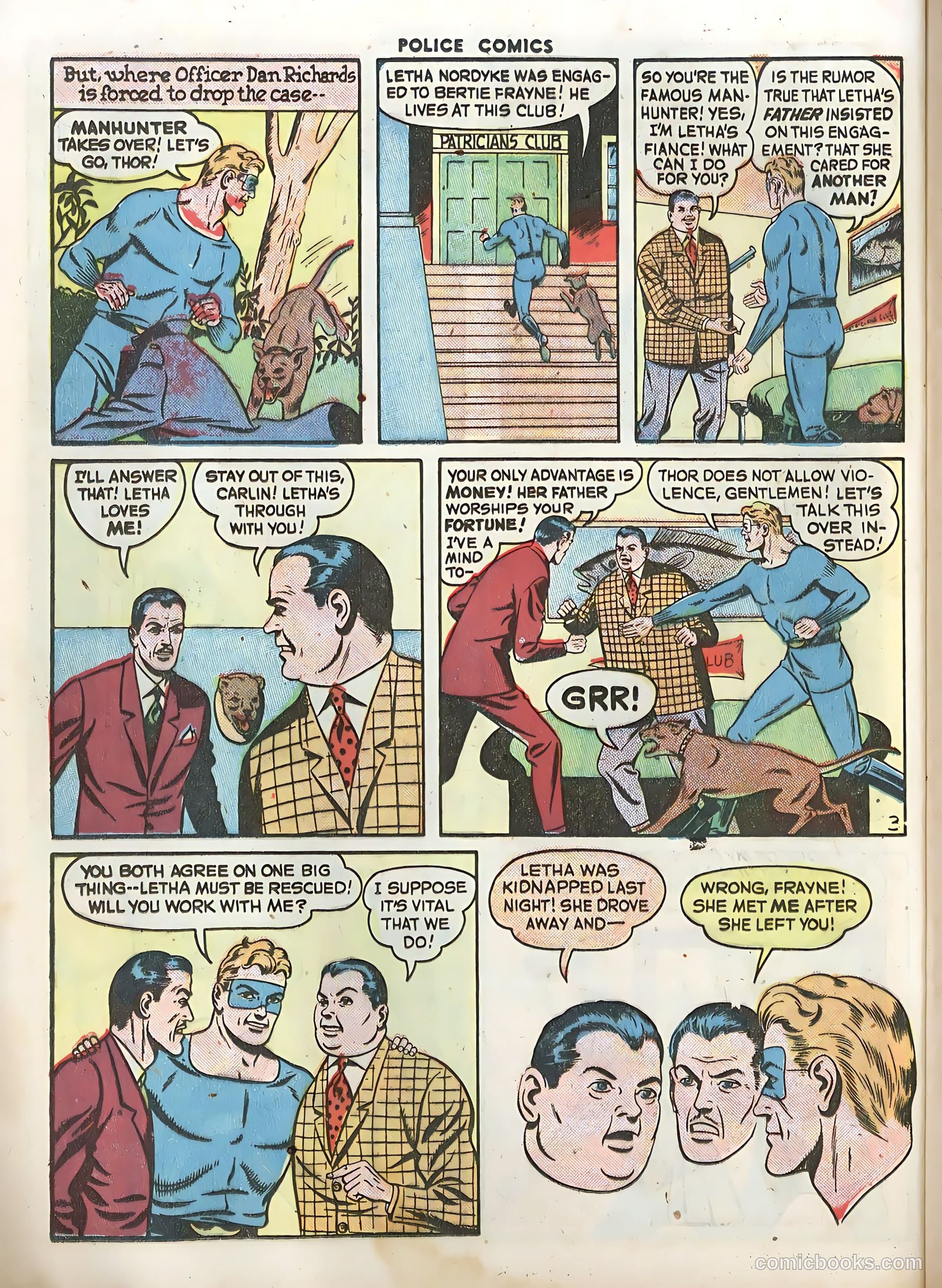 Police Comics #59 — page 40 of 60