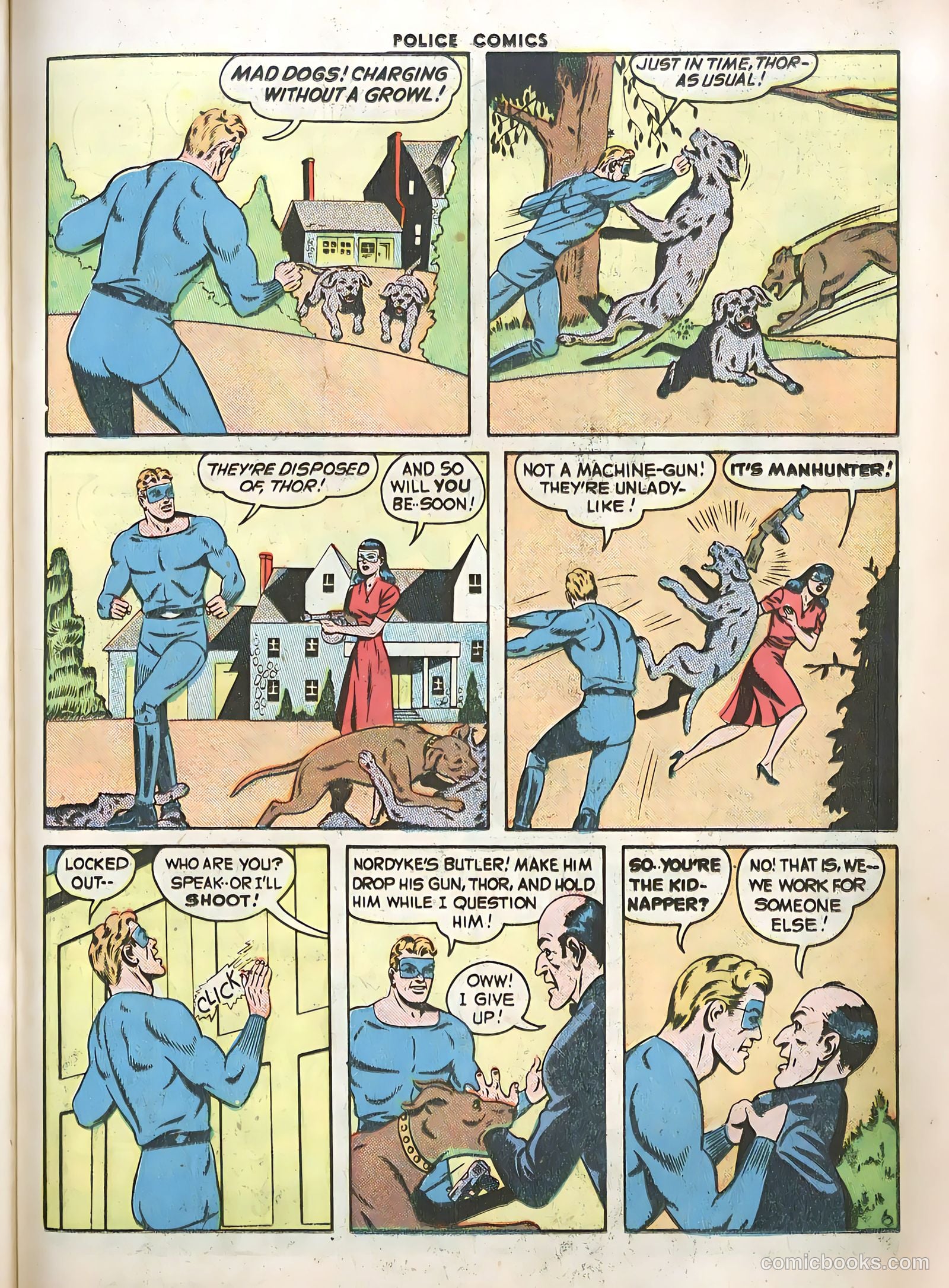 Police Comics #59 — page 43 of 60