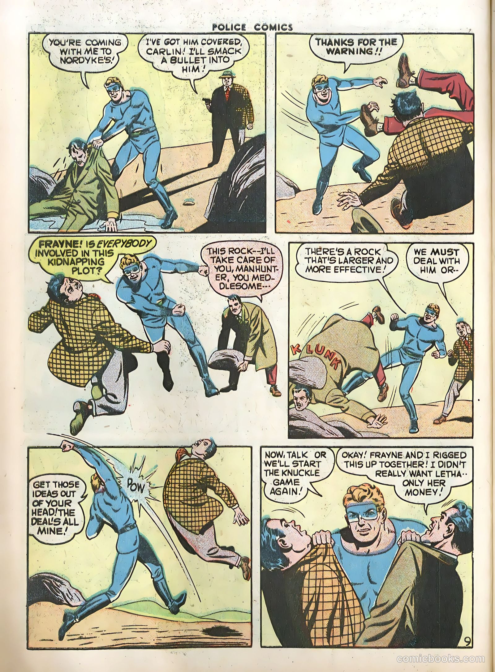 Police Comics #59 — page 46 of 60