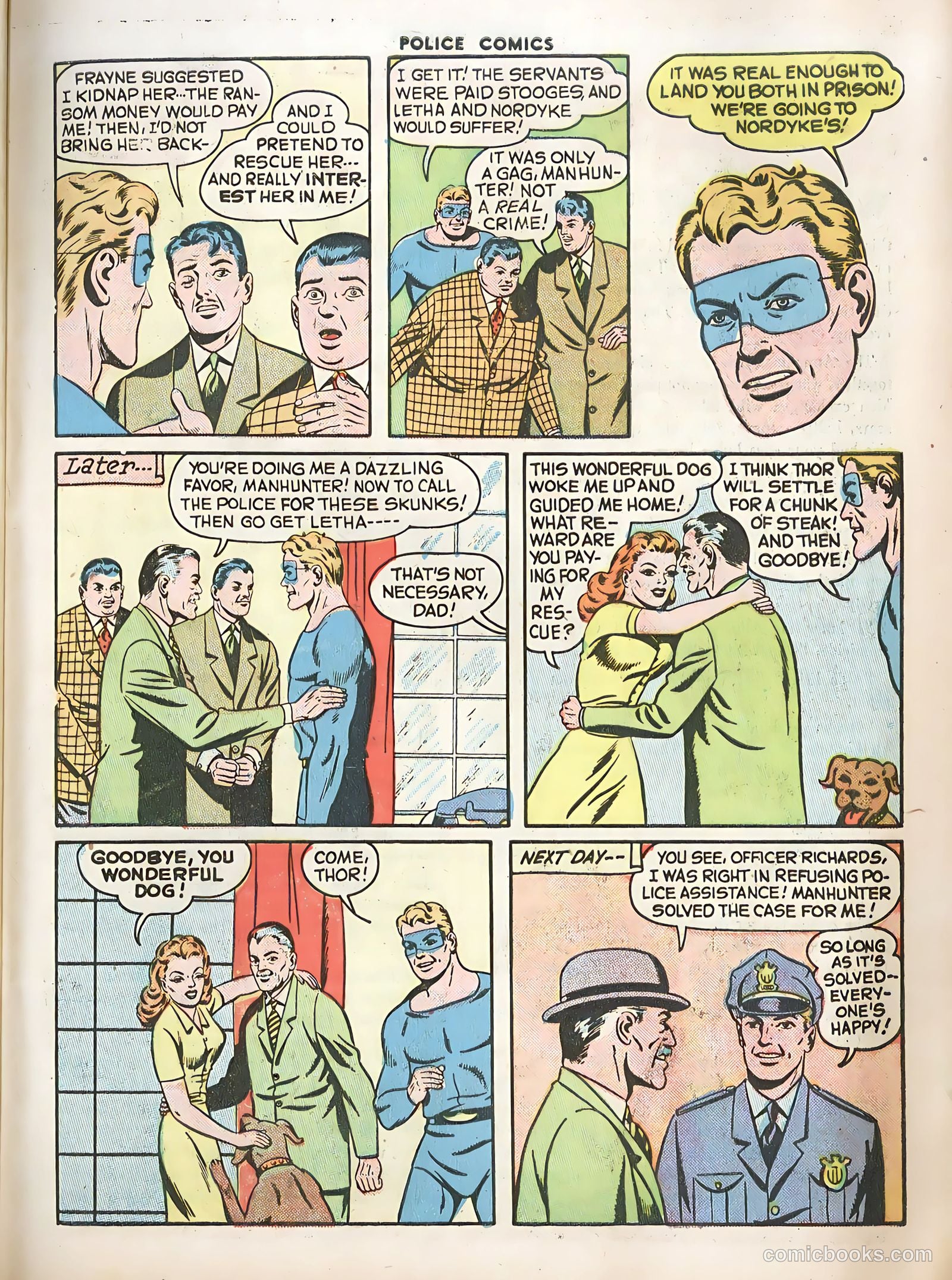 Police Comics #59 — page 47 of 60