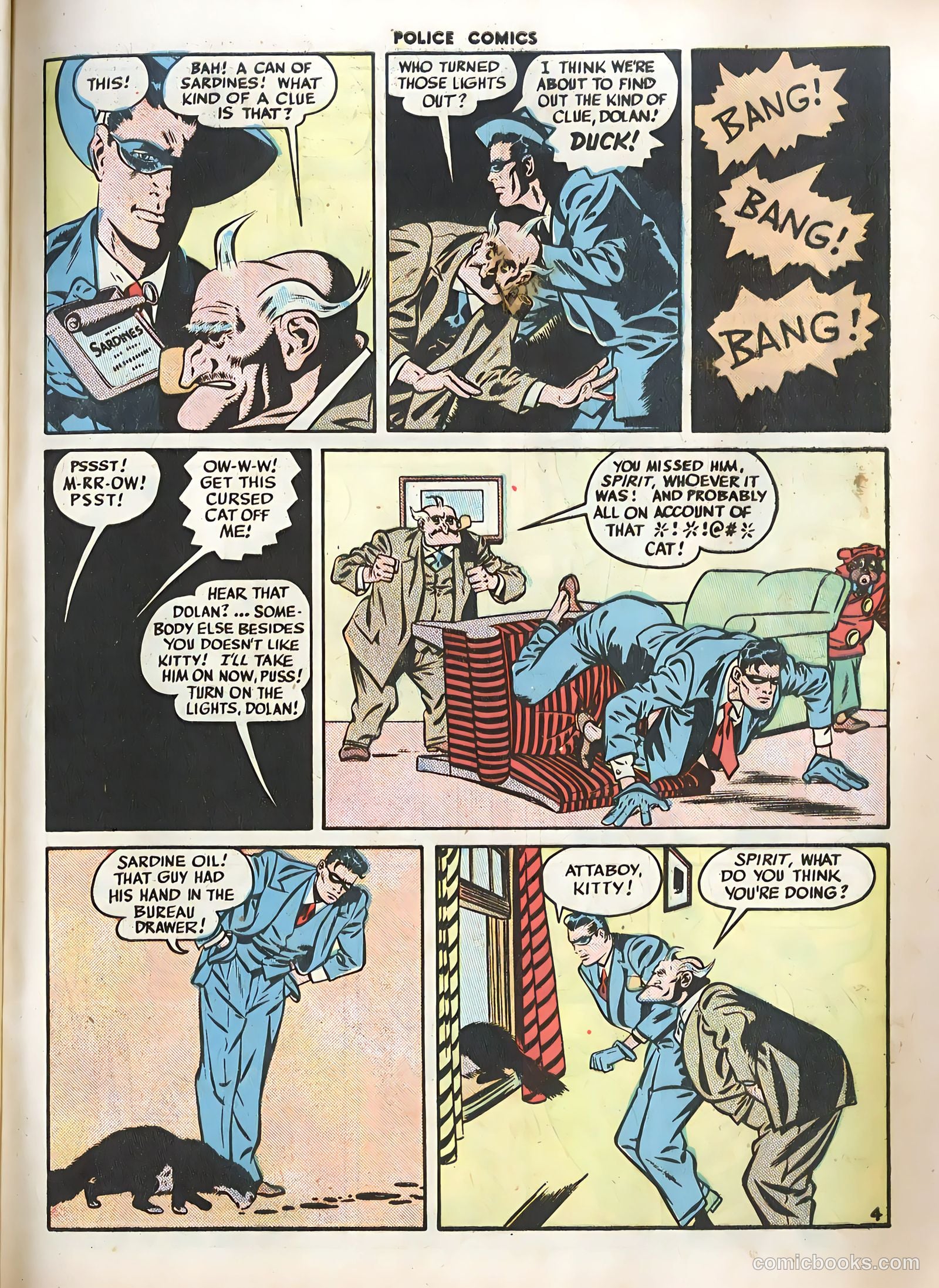 Police Comics #59 — page 55 of 60