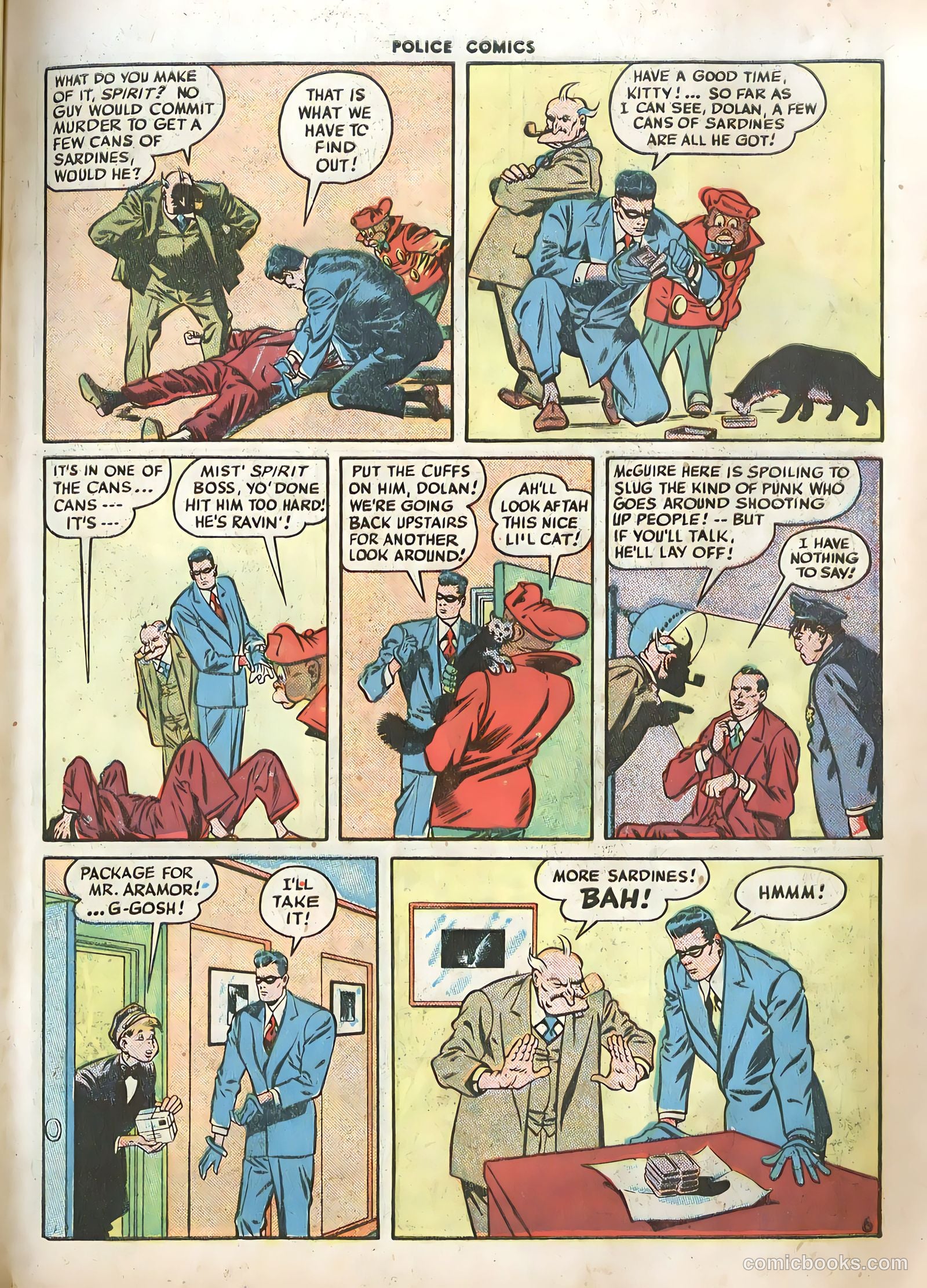 Police Comics #59 — page 57 of 60