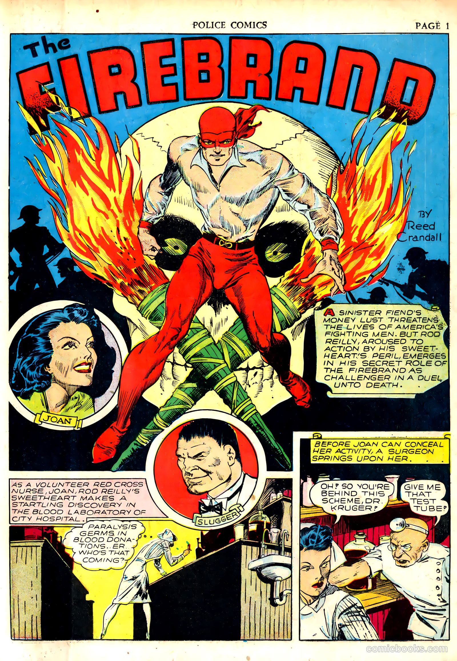 Police Comics #6 — page 3 of 68