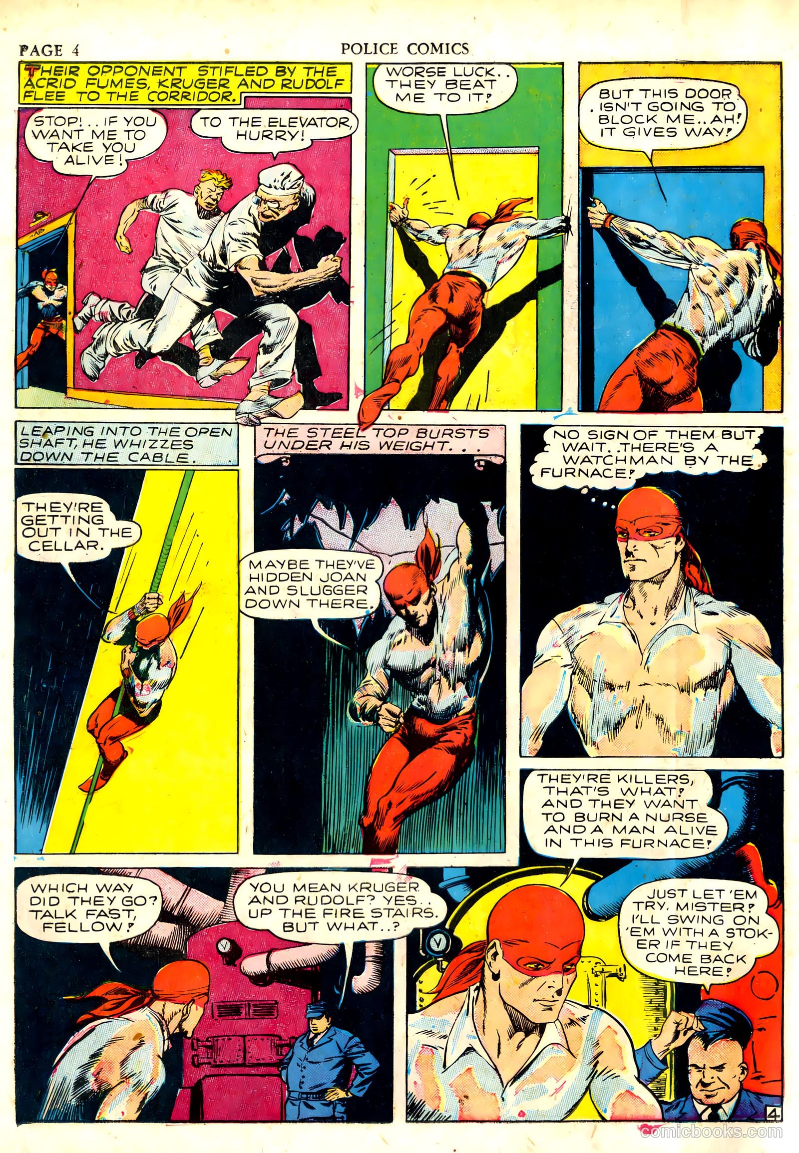 Police Comics #6 — page 6 of 68