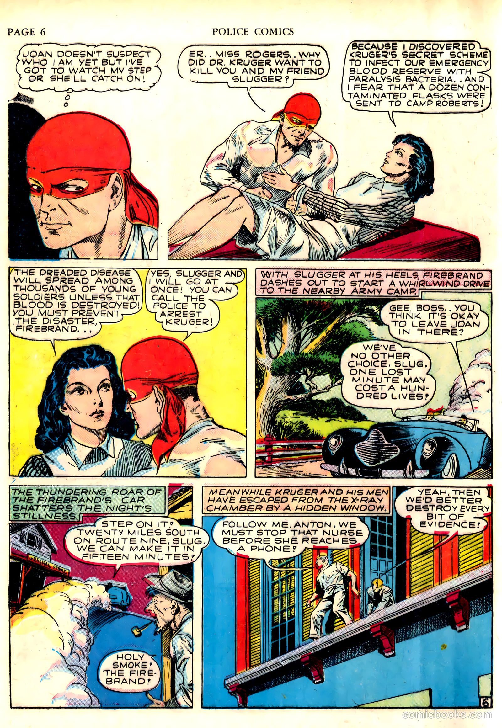 Police Comics #6 — page 8 of 68