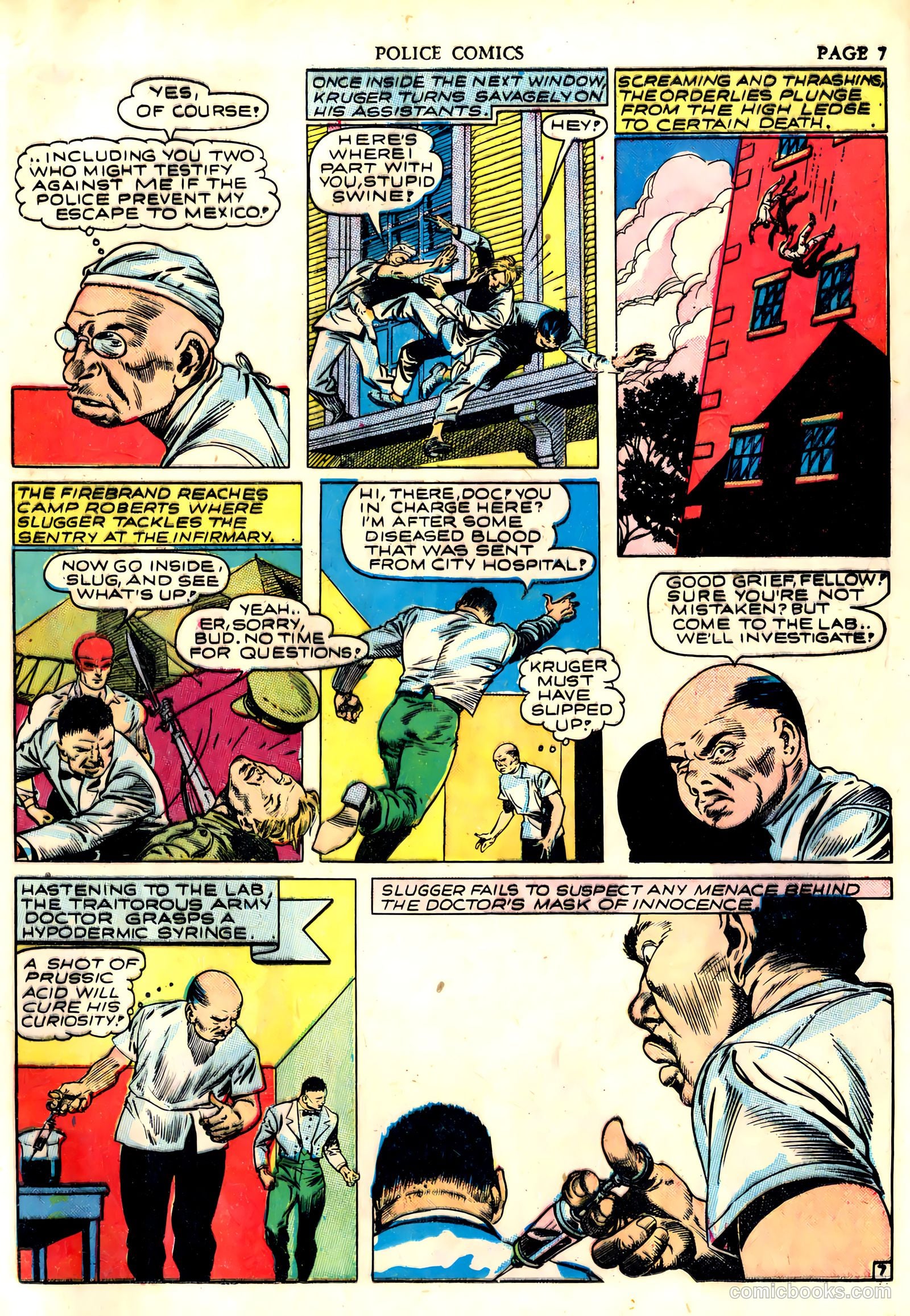 Police Comics #6 — page 9 of 68