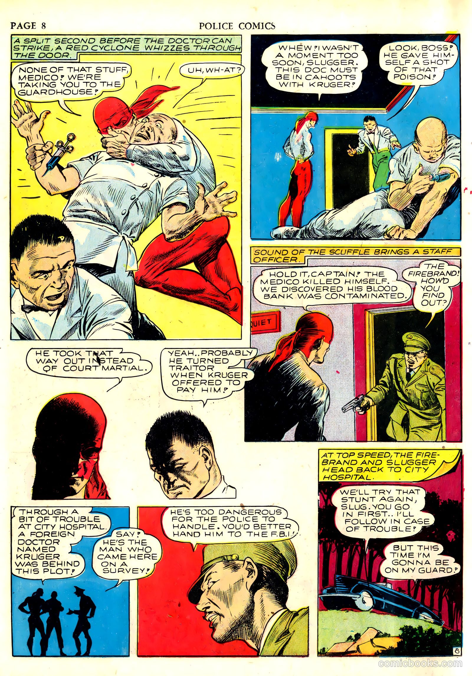 Police Comics #6 — page 10 of 68