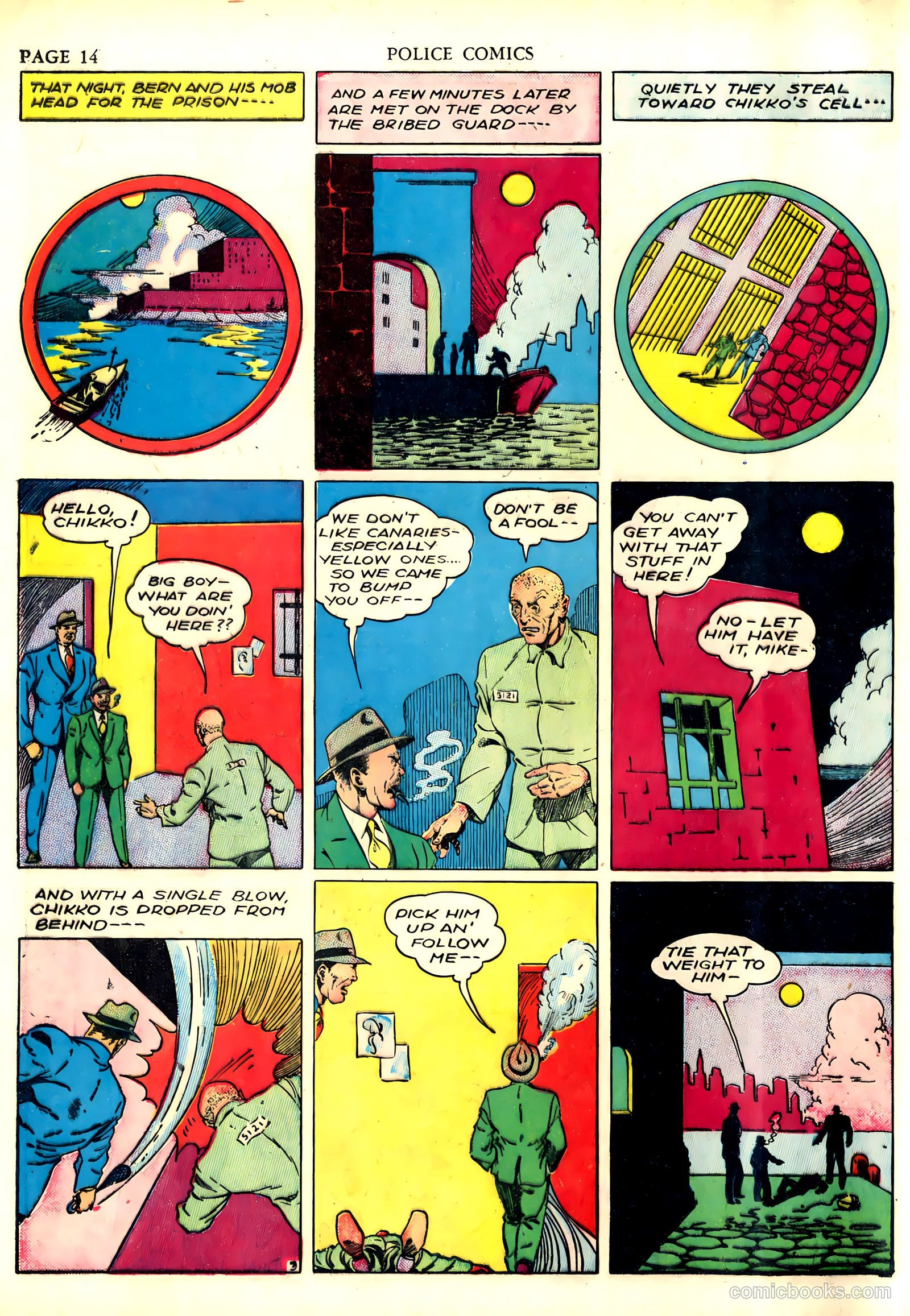 Police Comics #6 — page 16 of 68