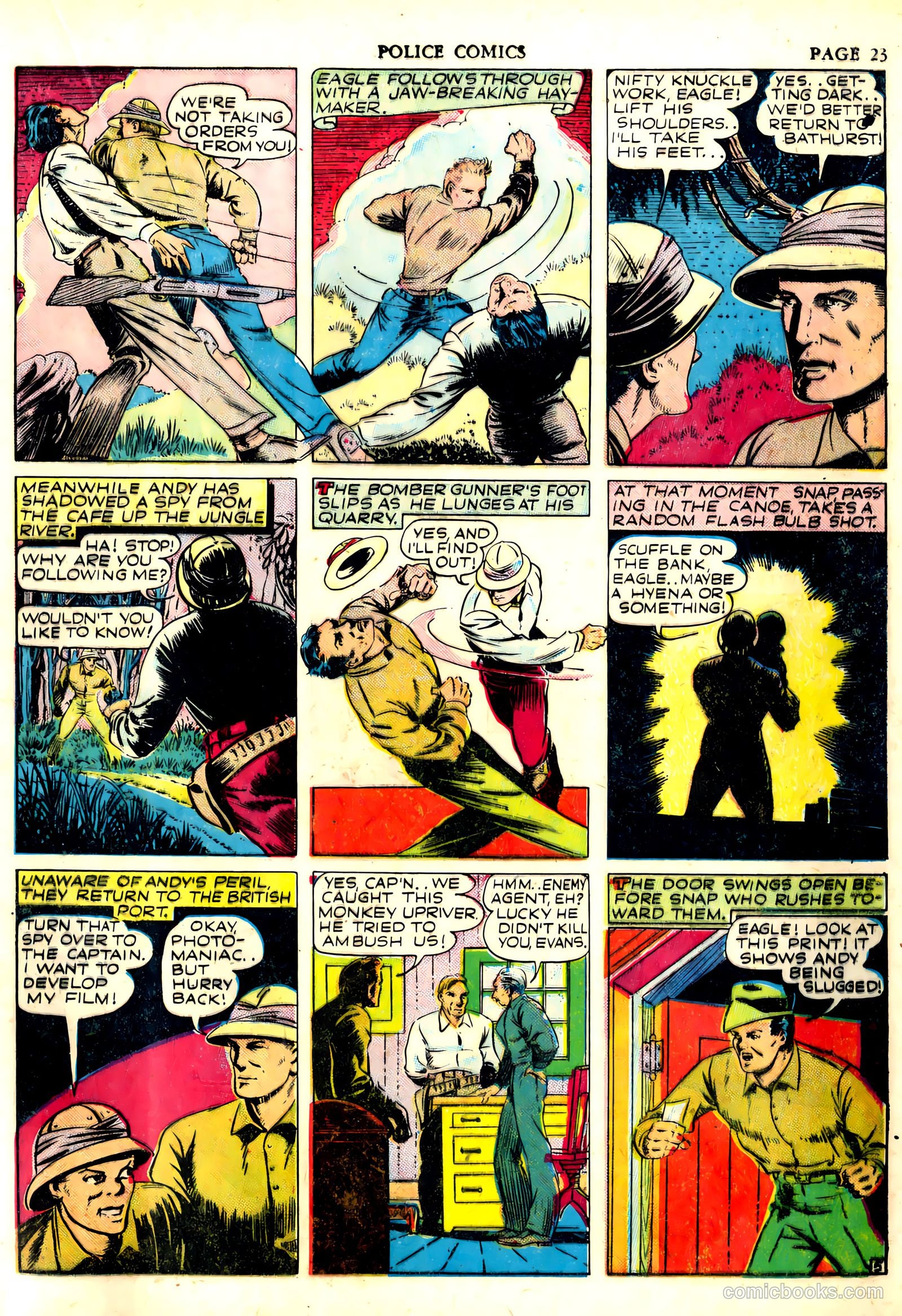 Police Comics #6 — page 25 of 68