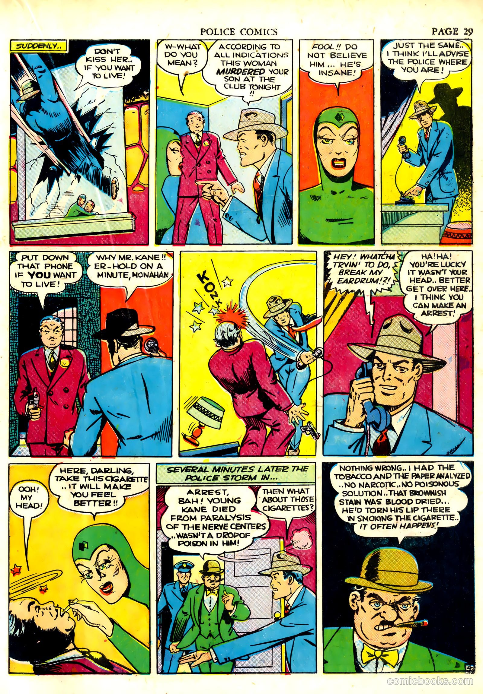 Police Comics #6 — page 31 of 68