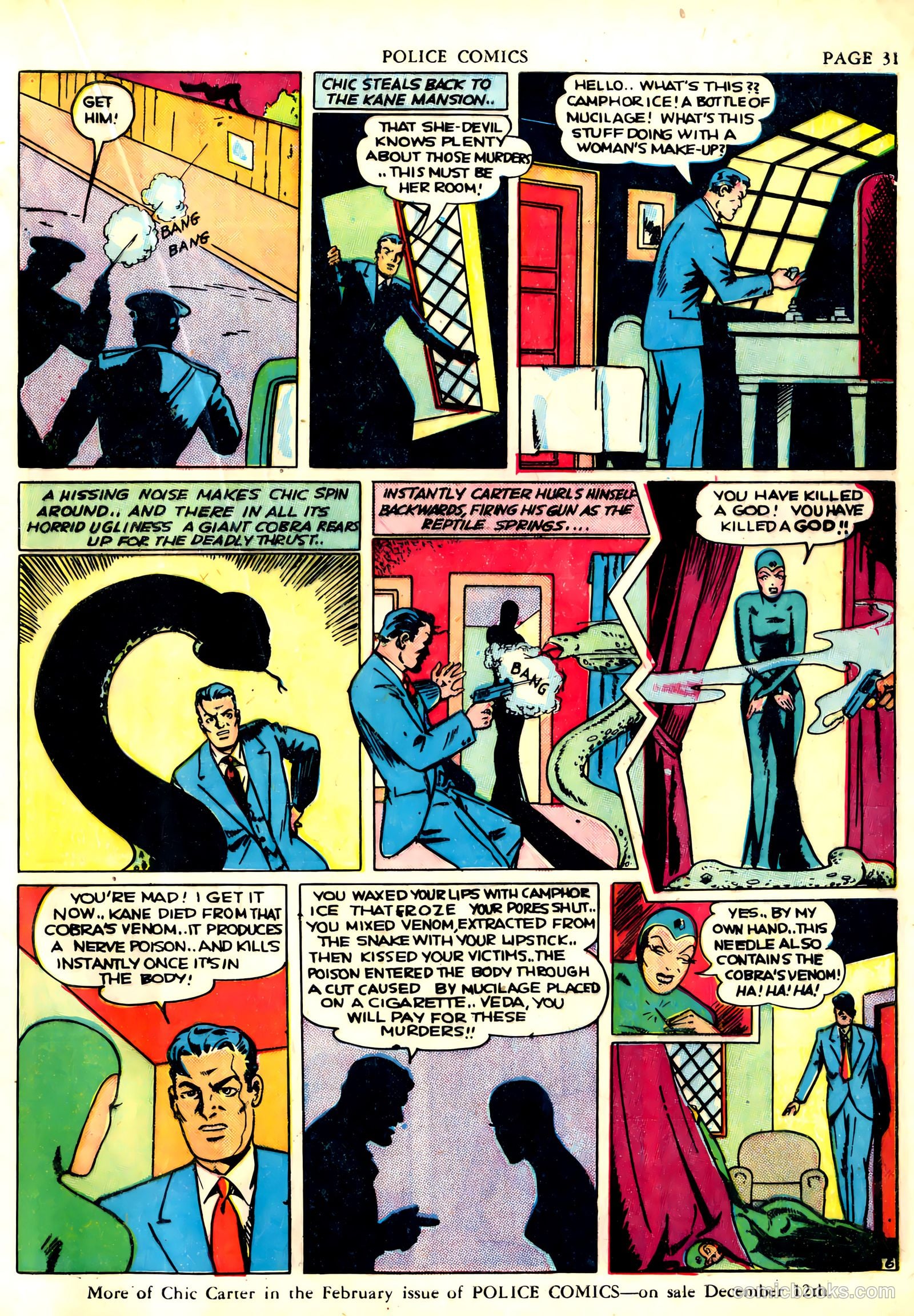 Police Comics #6 — page 33 of 68