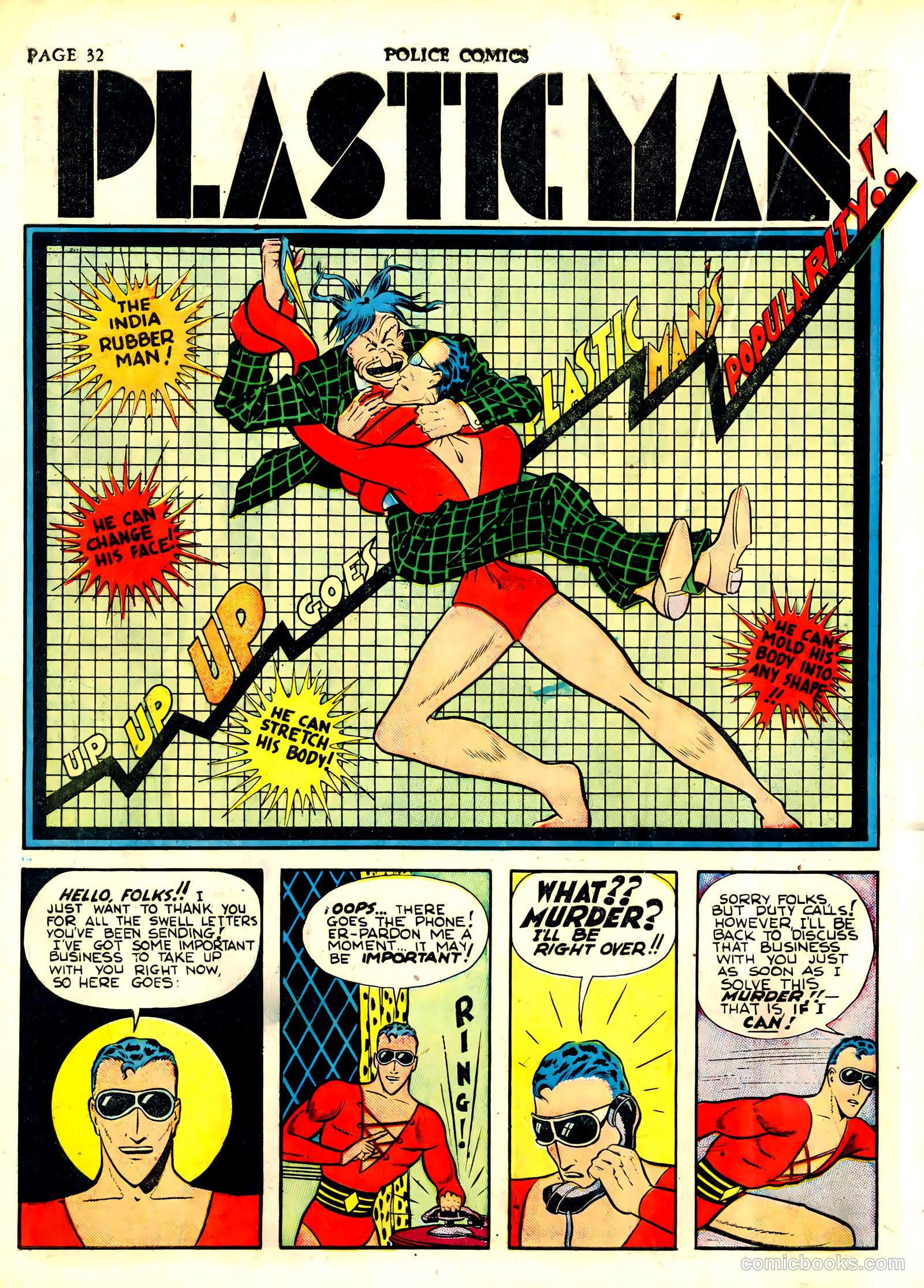 Police Comics #6 — page 34 of 68