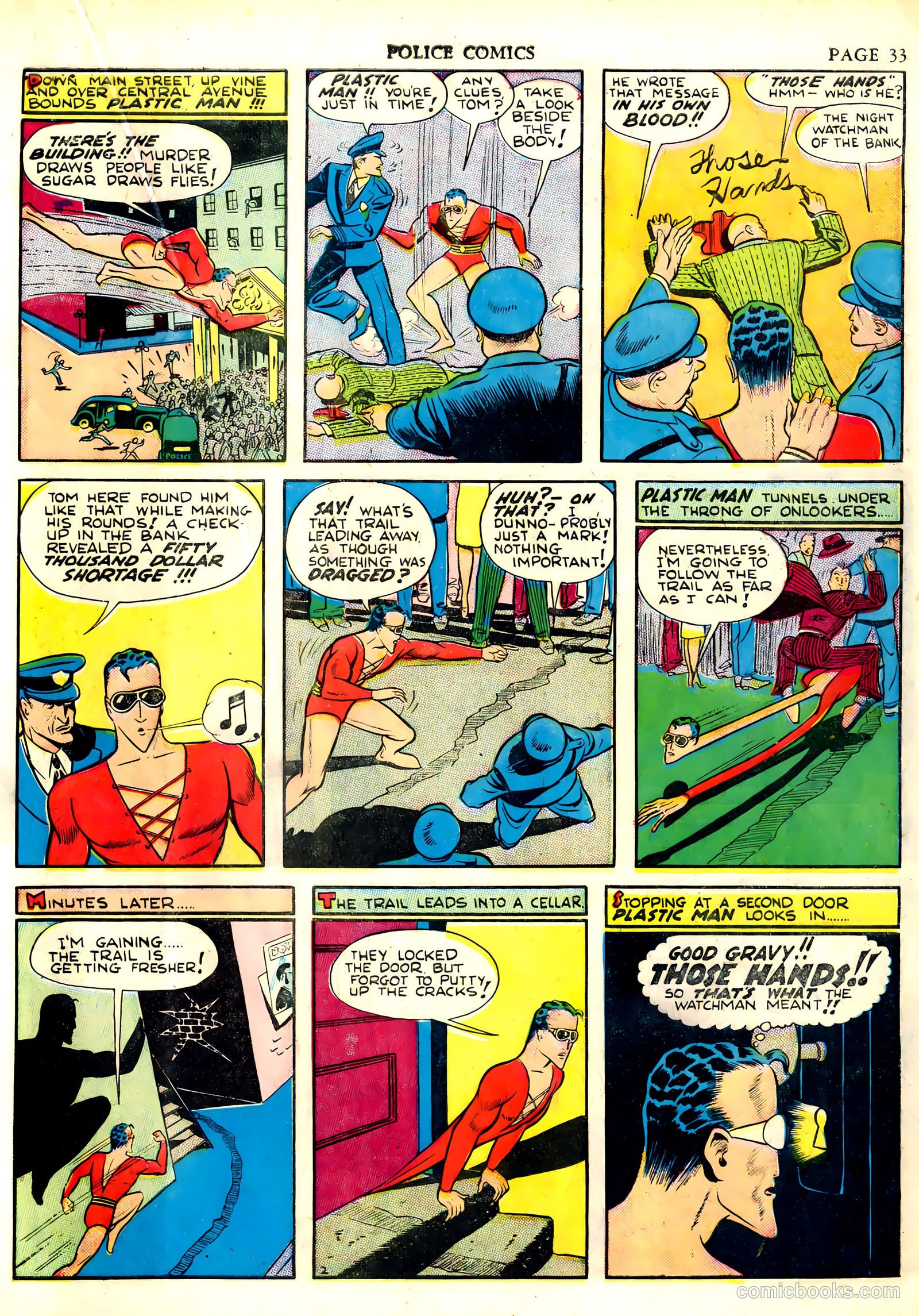 Police Comics #6 — page 35 of 68