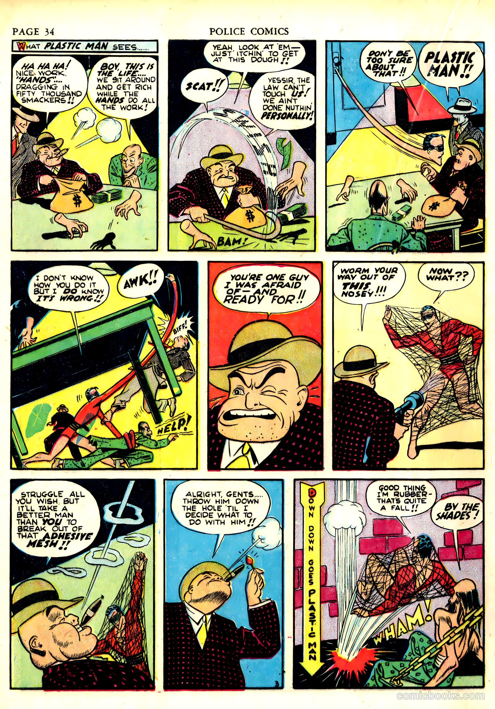 Police Comics #6 — page 36 of 68