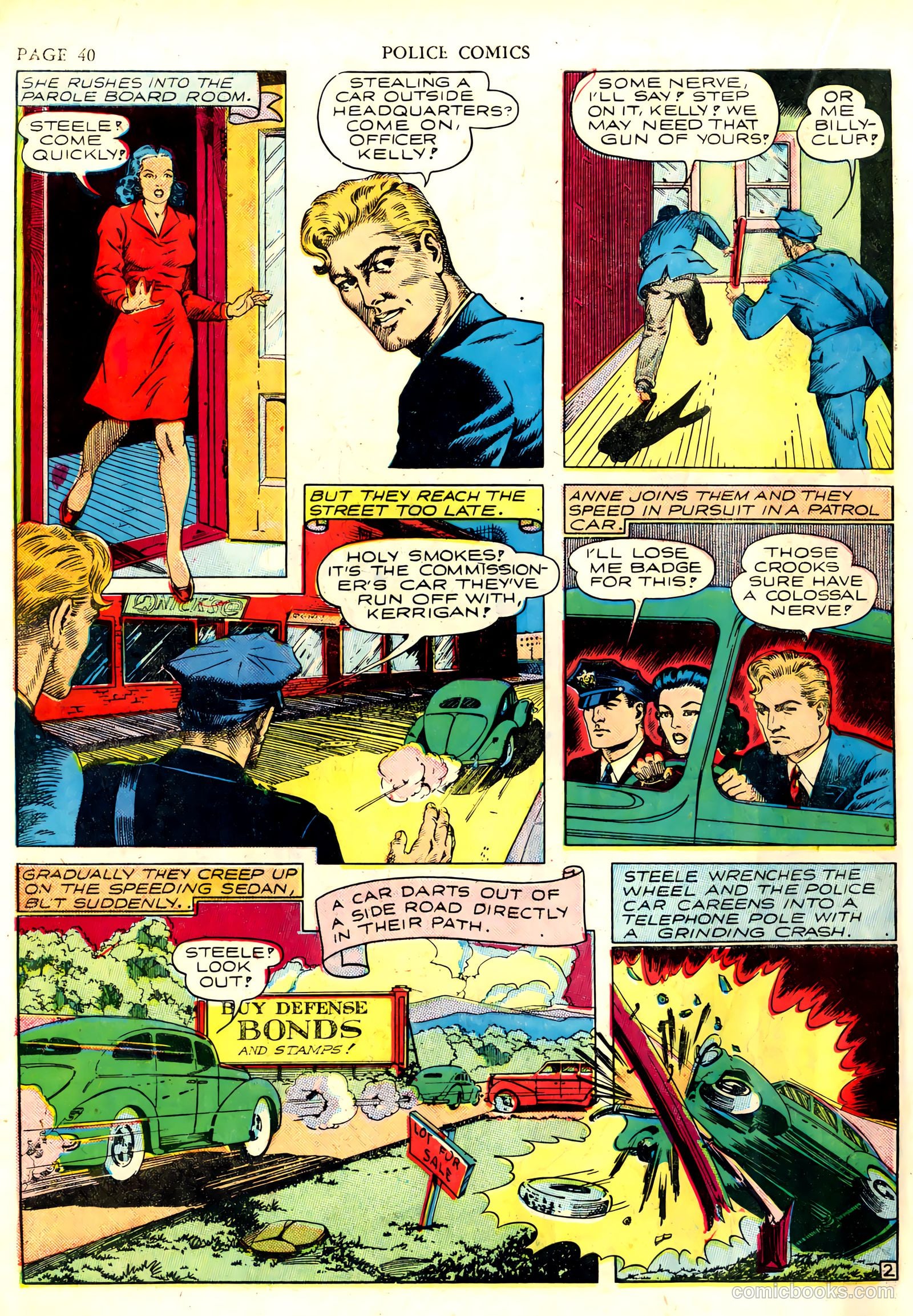 Police Comics #6 — page 42 of 68