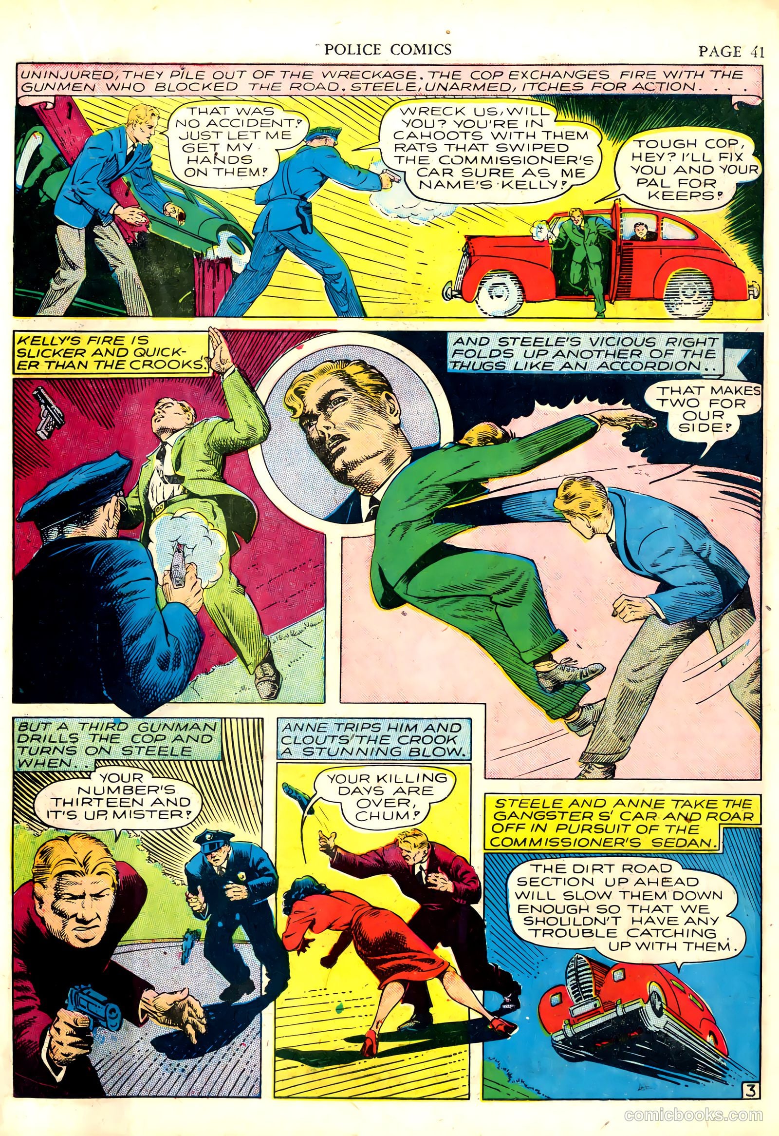 Police Comics #6 — page 43 of 68