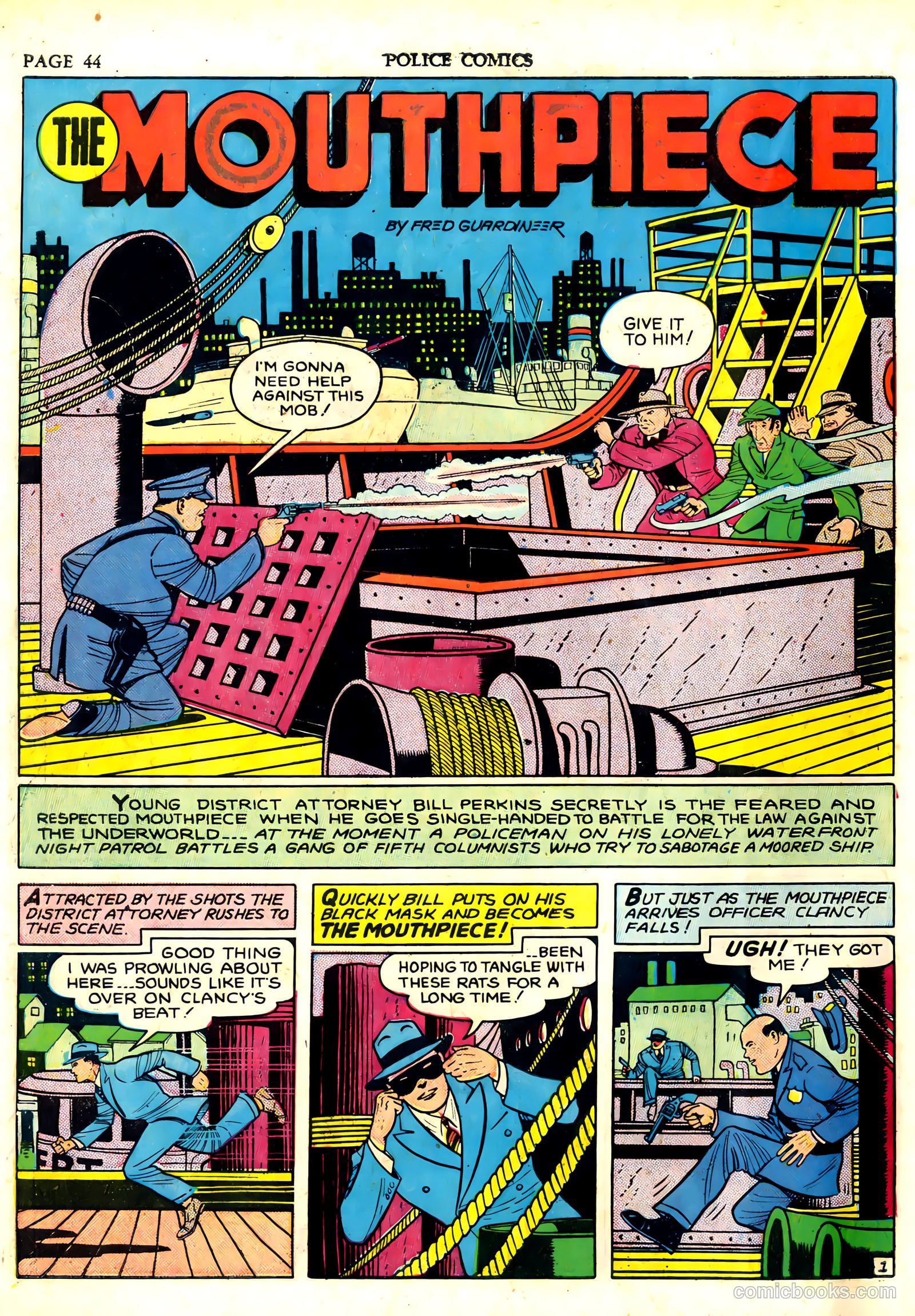 Police Comics #6 — page 46 of 68